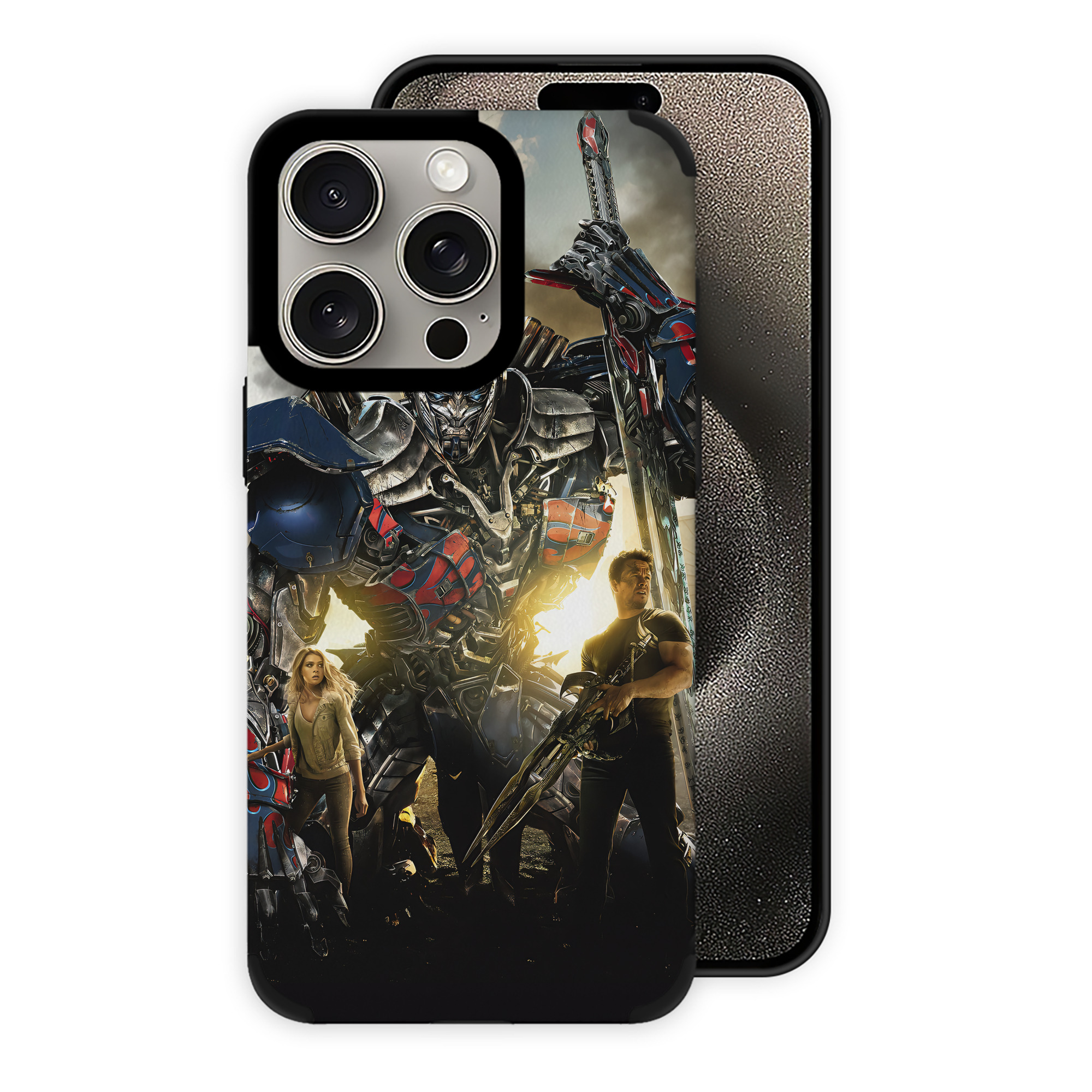 （画像用） Transformers トランスフォーマー 【iPhone15ProMax対応】 PUレザー スマホケース 耐衝撃＆黄変防止