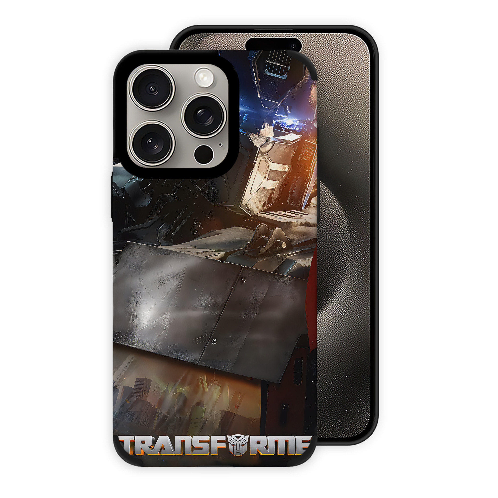 （画像用） Transformers トランスフォーマー 【iPhone15ProMax対応】 PUレザー スマホケース 耐衝撃＆黄変防止