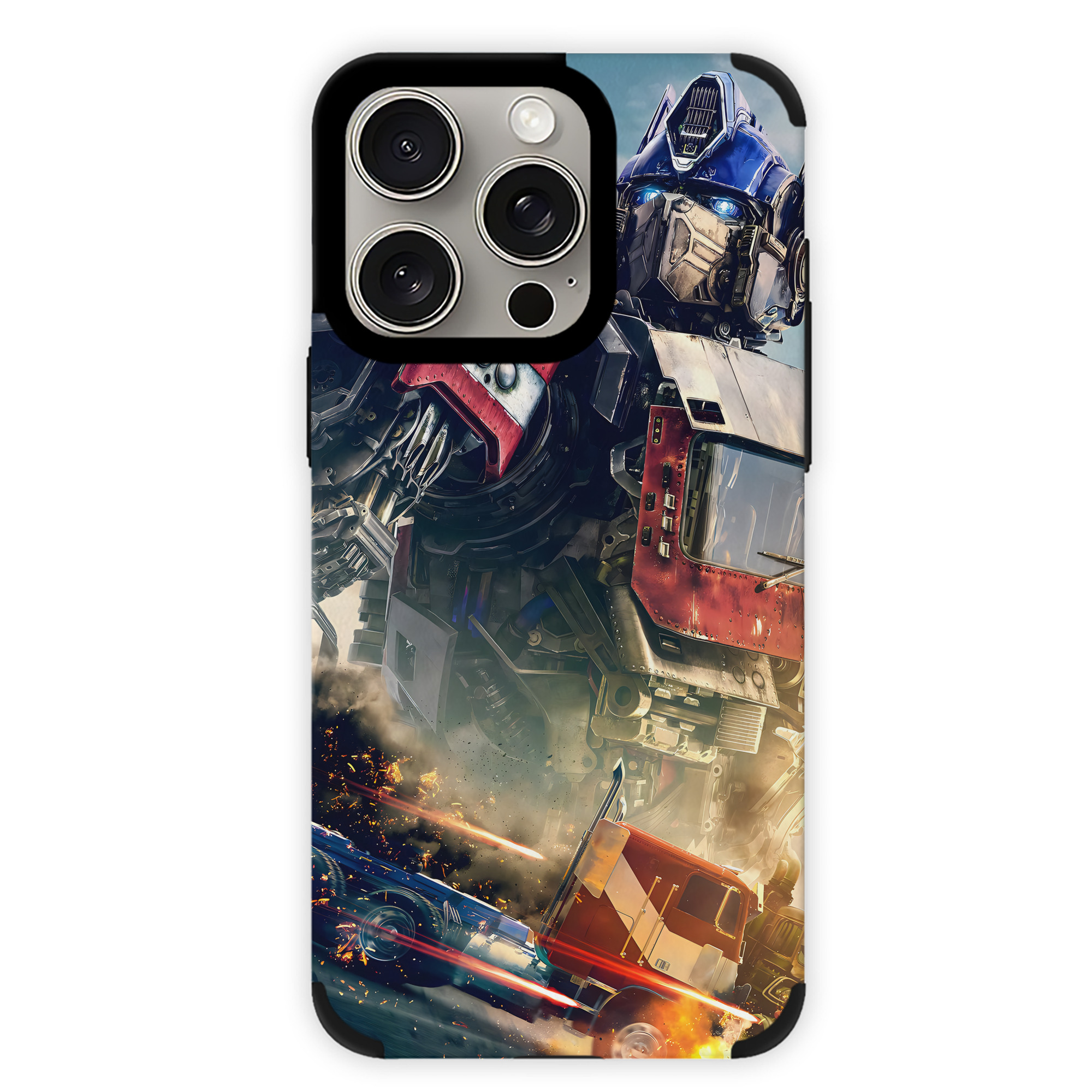 （画像用） Transformers トランスフォーマー 【iPhone15ProMax対応】 PUレザー スマホケース 耐衝撃＆黄変防止