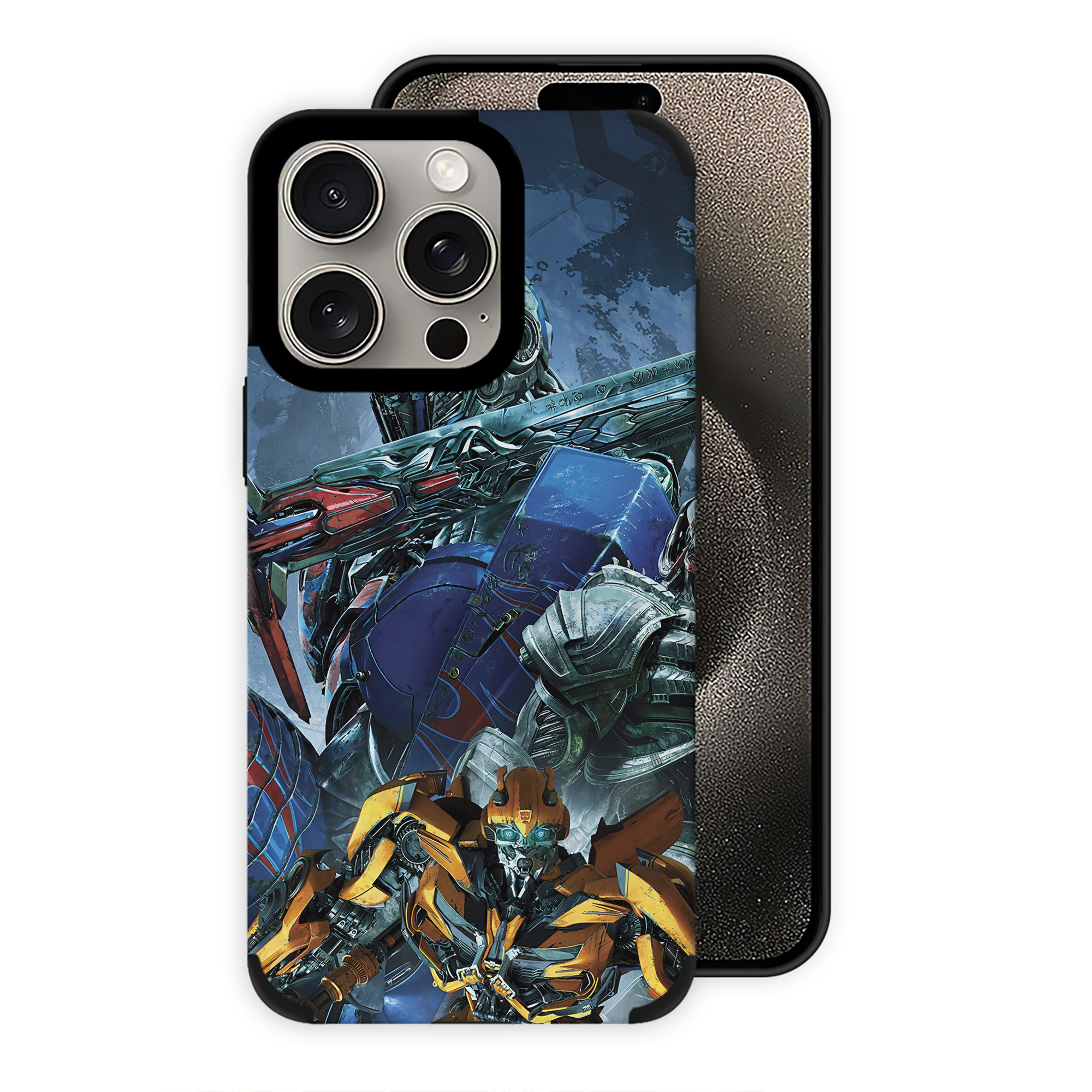 （画像用） Transformers トランスフォーマー 【iPhone15ProMax対応】 PUレザー スマホケース 耐衝撃＆黄変防止