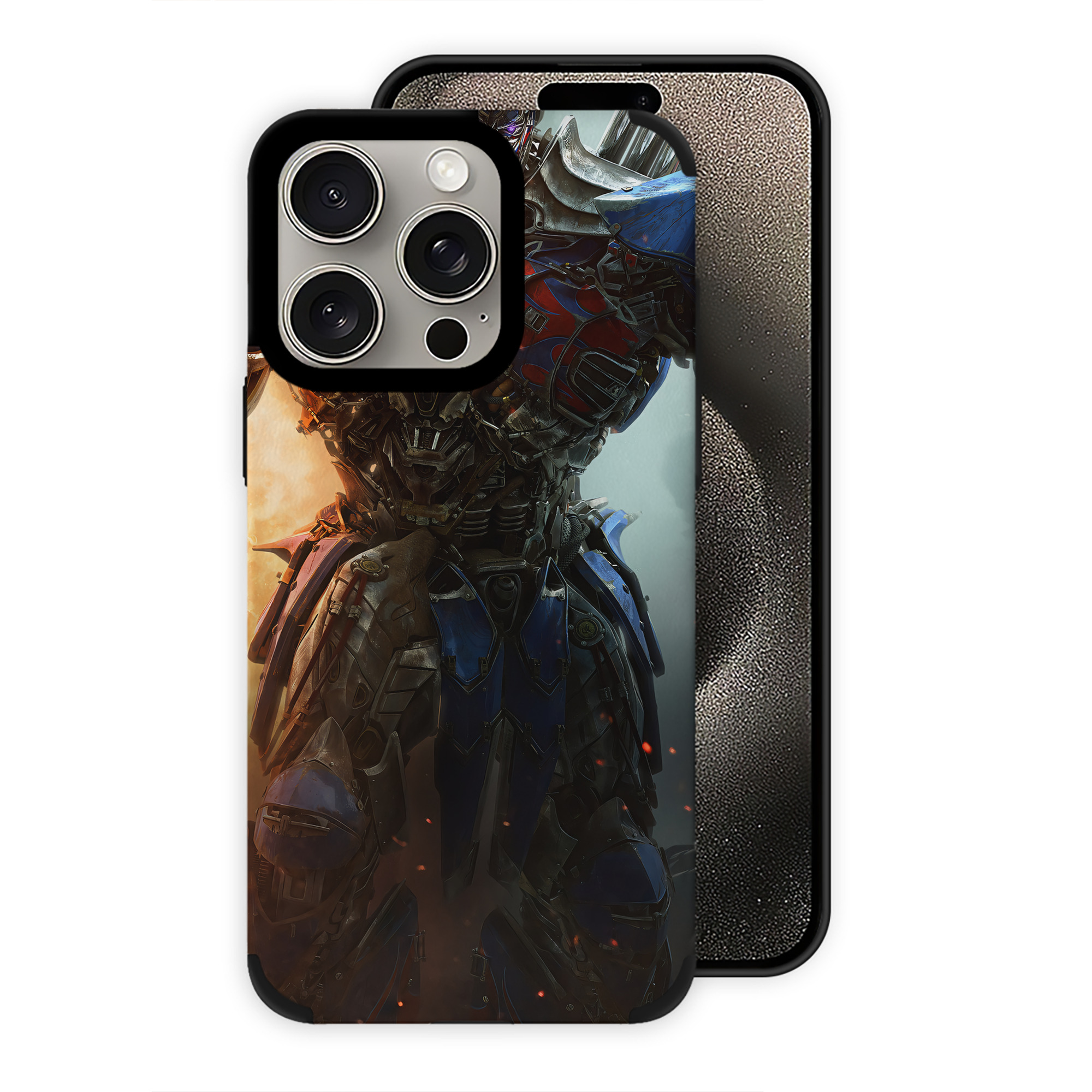 （画像用） Transformers トランスフォーマー 【iPhone15ProMax対応】 PUレザー スマホケース 耐衝撃＆黄変防止