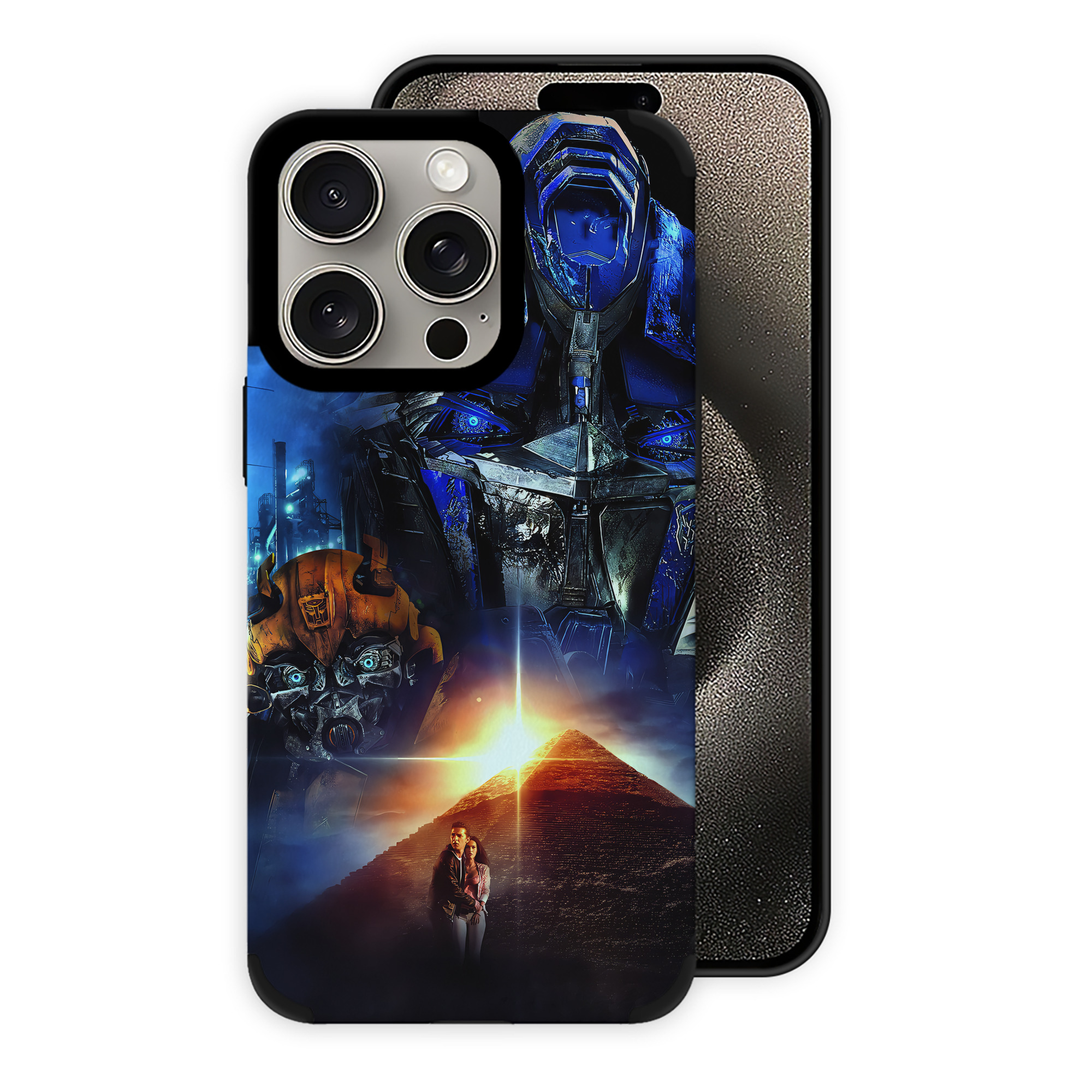 （画像用） Transformers トランスフォーマー 【iPhone15ProMax対応】 PUレザー スマホケース 耐衝撃＆黄変防止