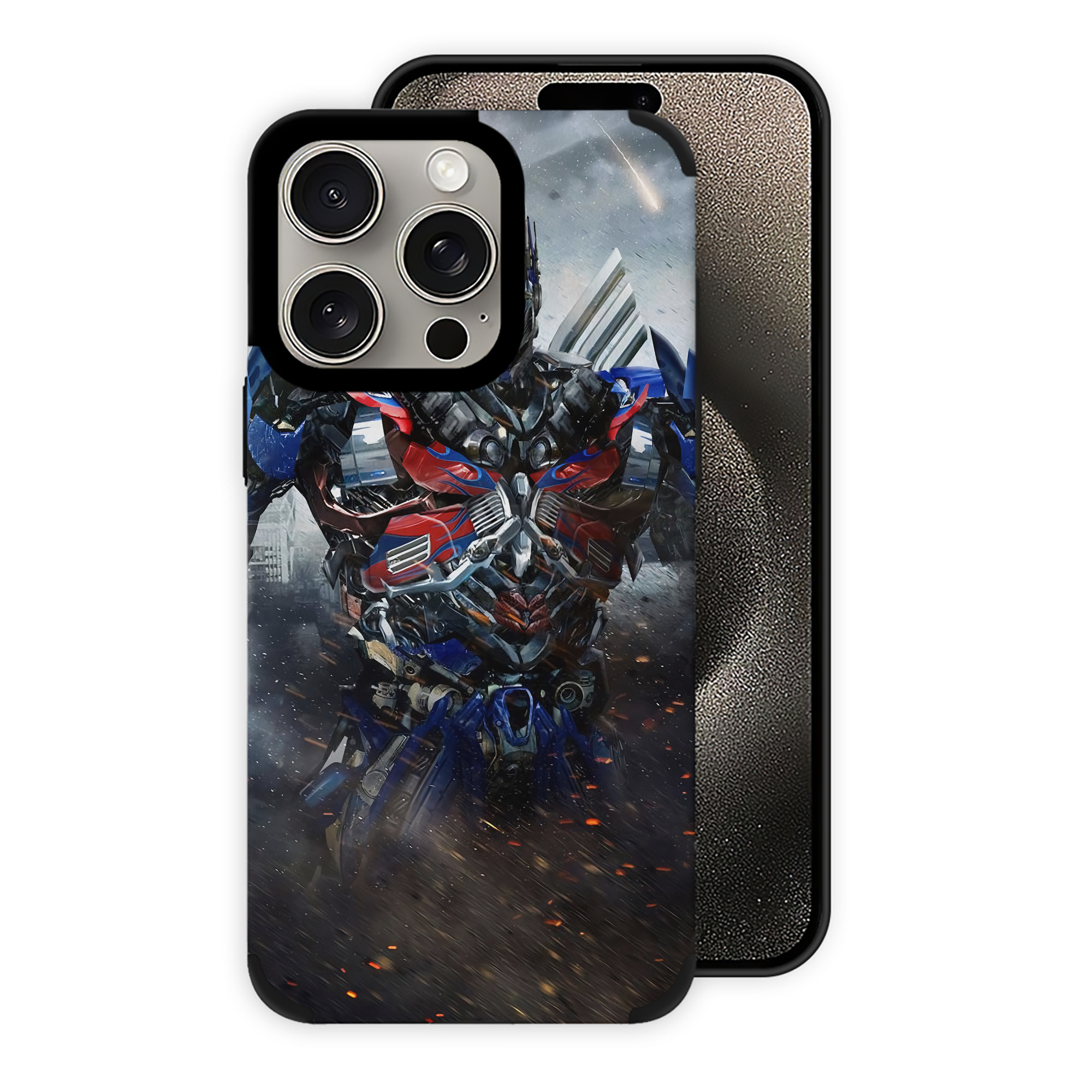 （画像用） Transformers トランスフォーマー 【iPhone15ProMax対応】 PUレザー スマホケース 耐衝撃＆黄変防止