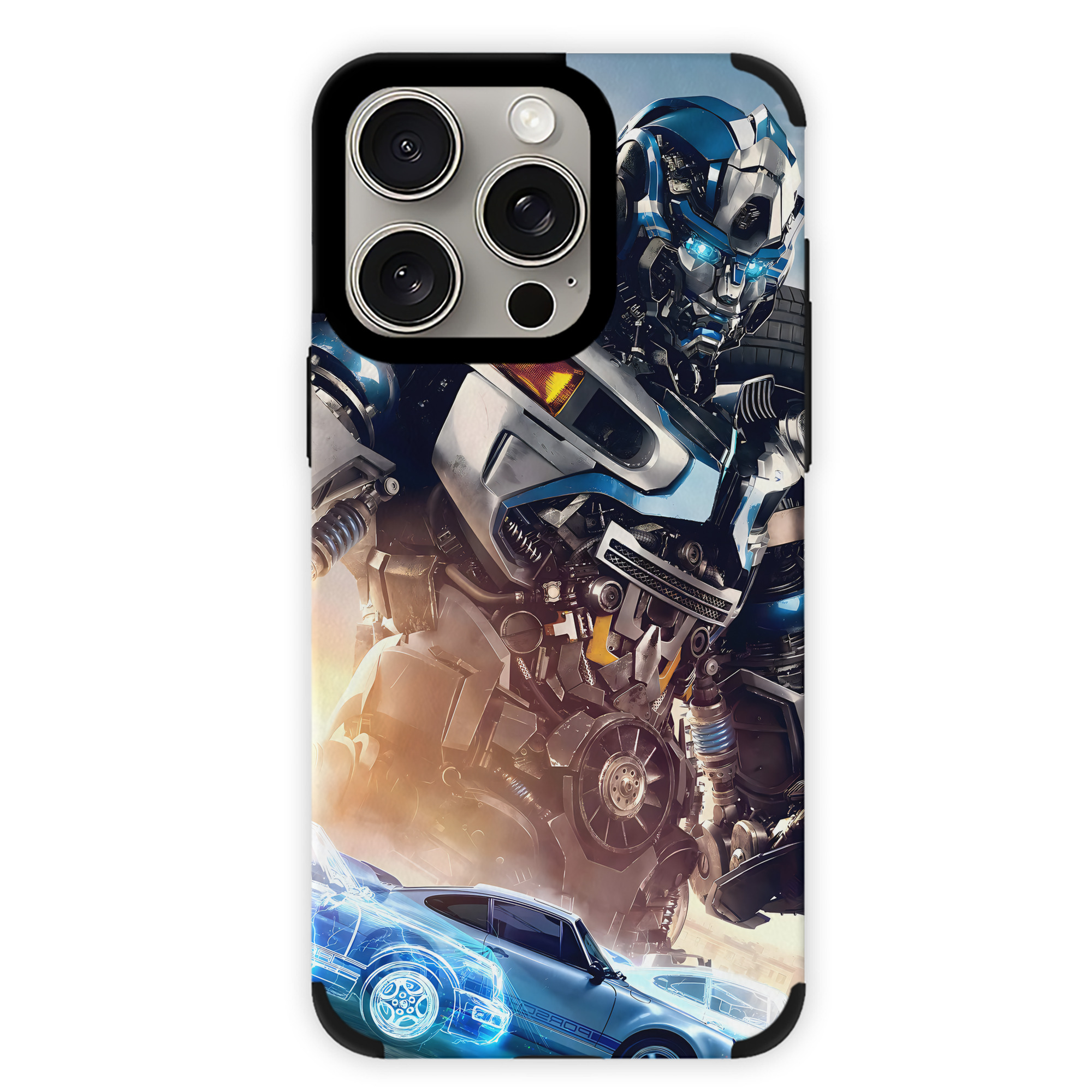 （画像用） Transformers トランスフォーマー 【iPhone15ProMax対応】 PUレザー スマホケース 耐衝撃＆黄変防止