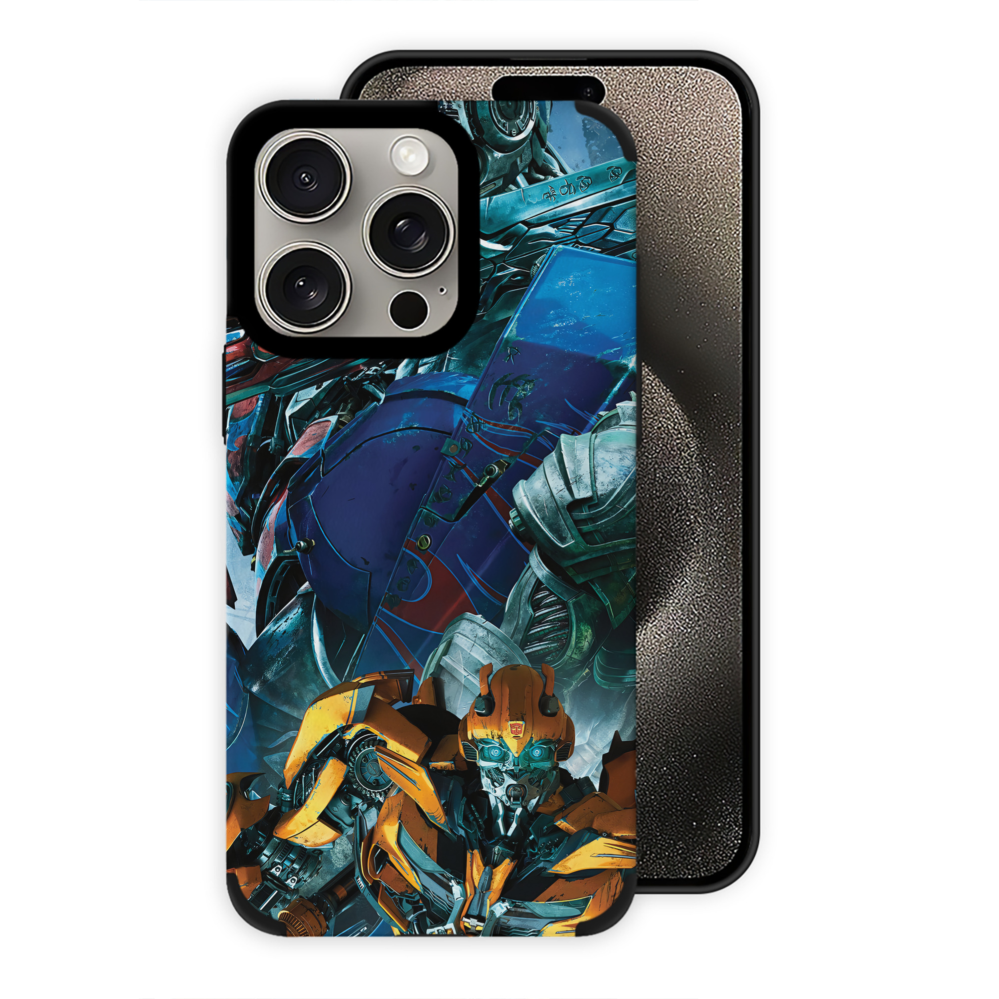 （画像用） Transformers トランスフォーマー 【iPhone15ProMax対応】 PUレザー スマホケース 耐衝撃＆黄変防止