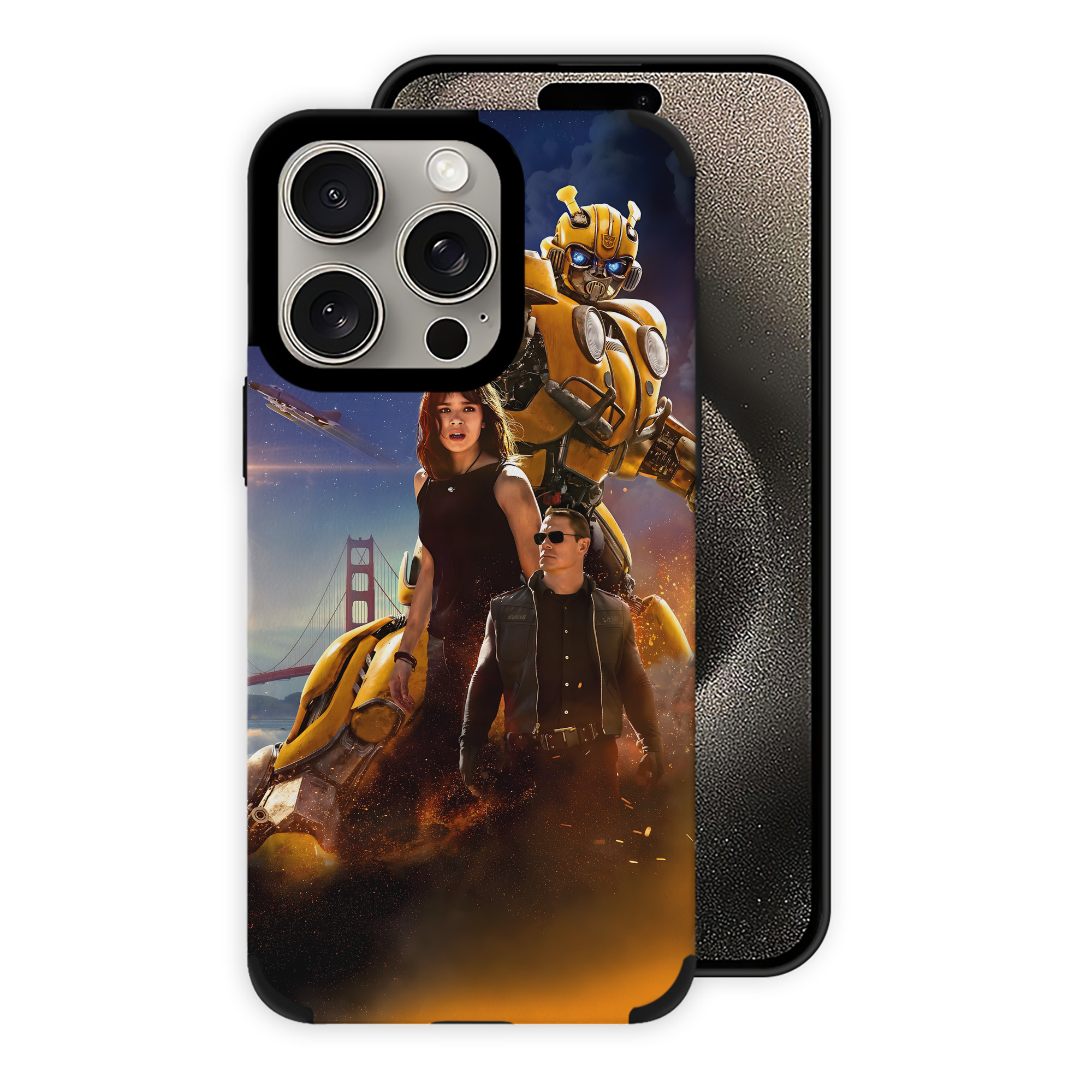 （画像用） Transformers トランスフォーマー 【iPhone15ProMax対応】 PUレザー スマホケース 耐衝撃＆黄変防止