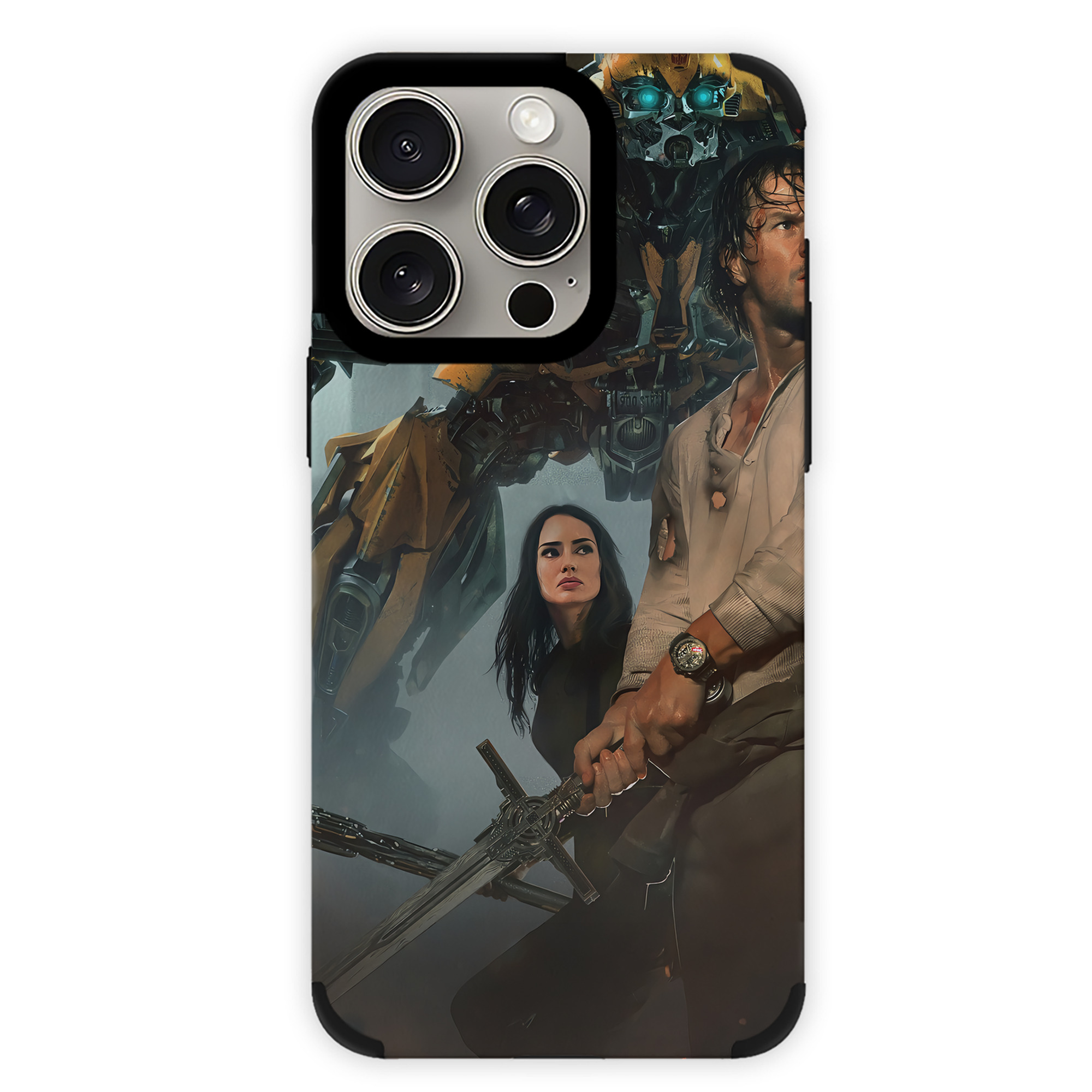 （画像用） Transformers トランスフォーマー 【iPhone15ProMax対応】 PUレザー スマホケース 耐衝撃＆黄変防止