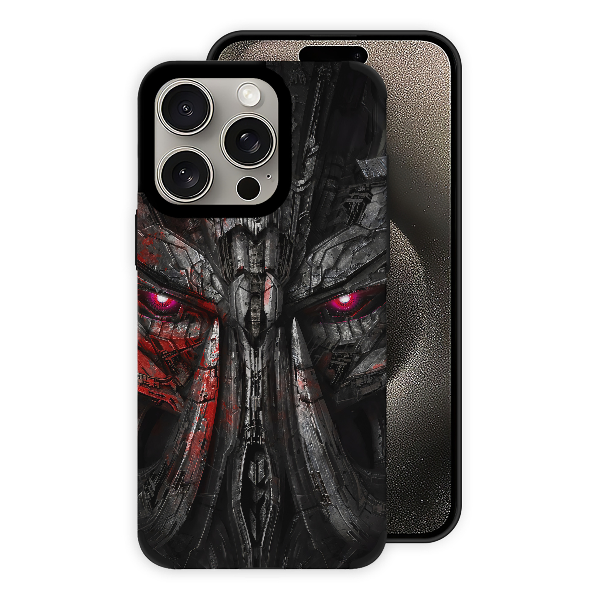 （画像用） Transformers トランスフォーマー 【iPhone15ProMax対応】 PUレザー スマホケース 耐衝撃＆黄変防止