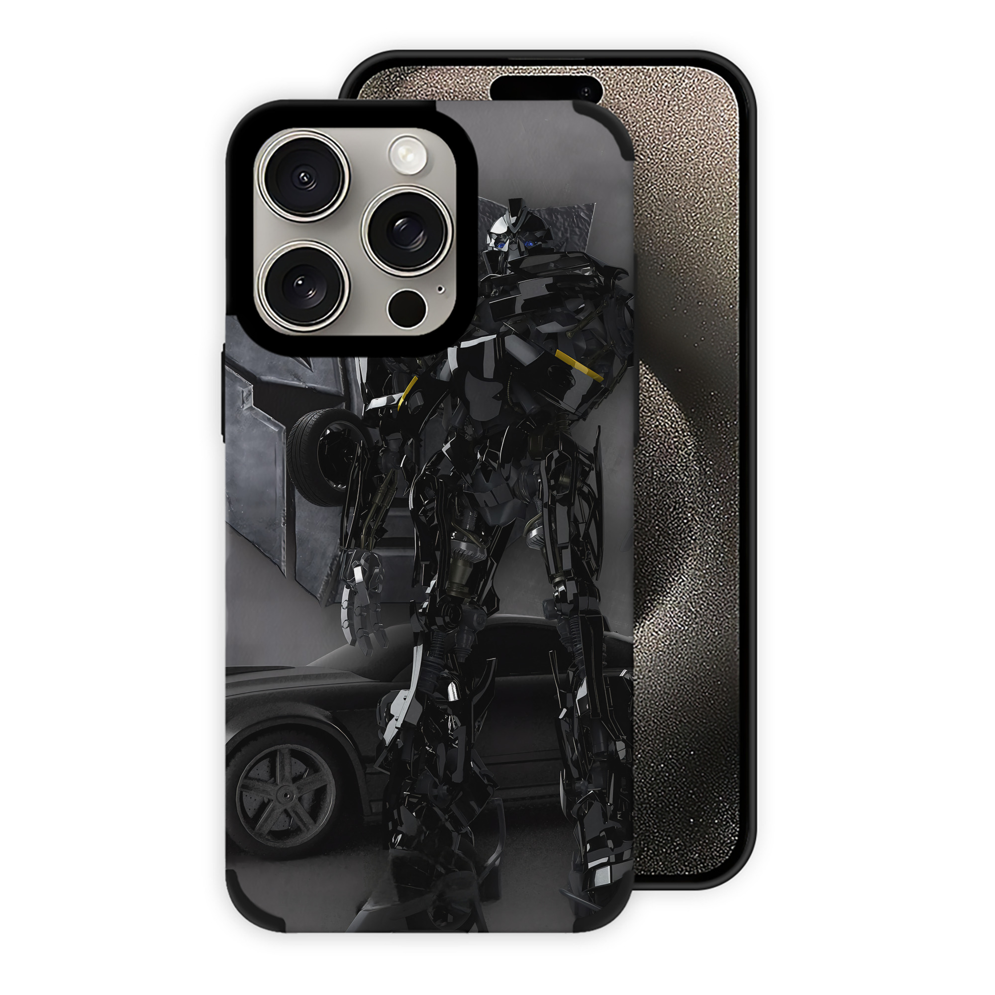 （画像用） Transformers トランスフォーマー 【iPhone15ProMax対応】 PUレザー スマホケース 耐衝撃＆黄変防止