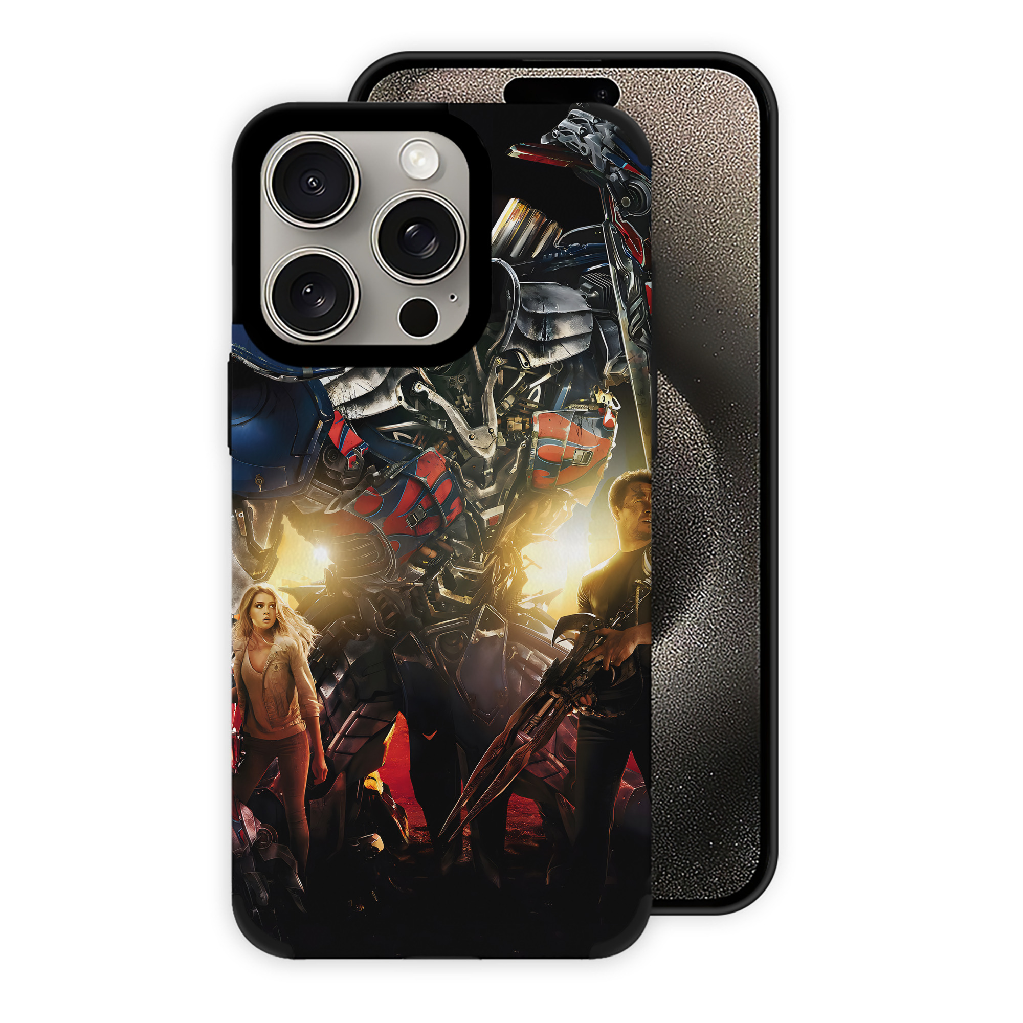 （画像用） Transformers トランスフォーマー 【iPhone15ProMax対応】 PUレザー スマホケース 耐衝撃＆黄変防止
