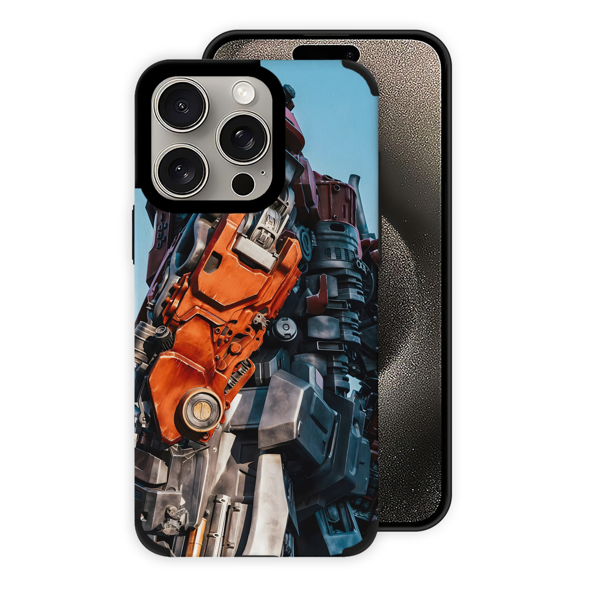 （画像用） Transformers トランスフォーマー 【iPhone15ProMax対応】 PUレザー スマホケース 耐衝撃＆黄変防止