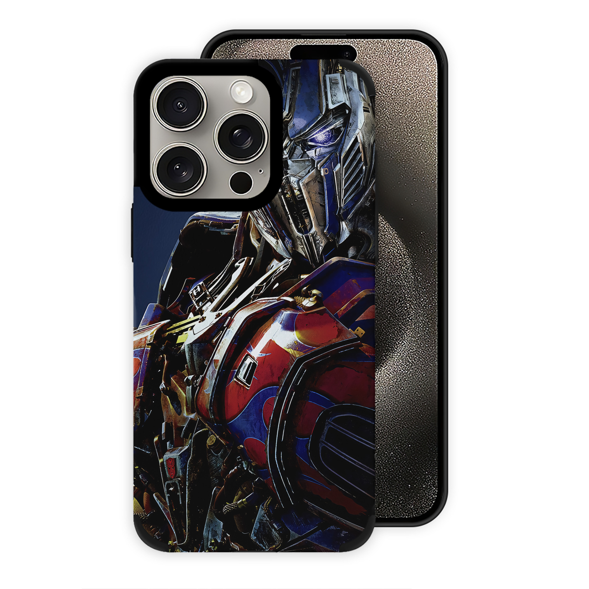 （画像用） Transformers トランスフォーマー 【iPhone15ProMax対応】 PUレザー スマホケース 耐衝撃＆黄変防止