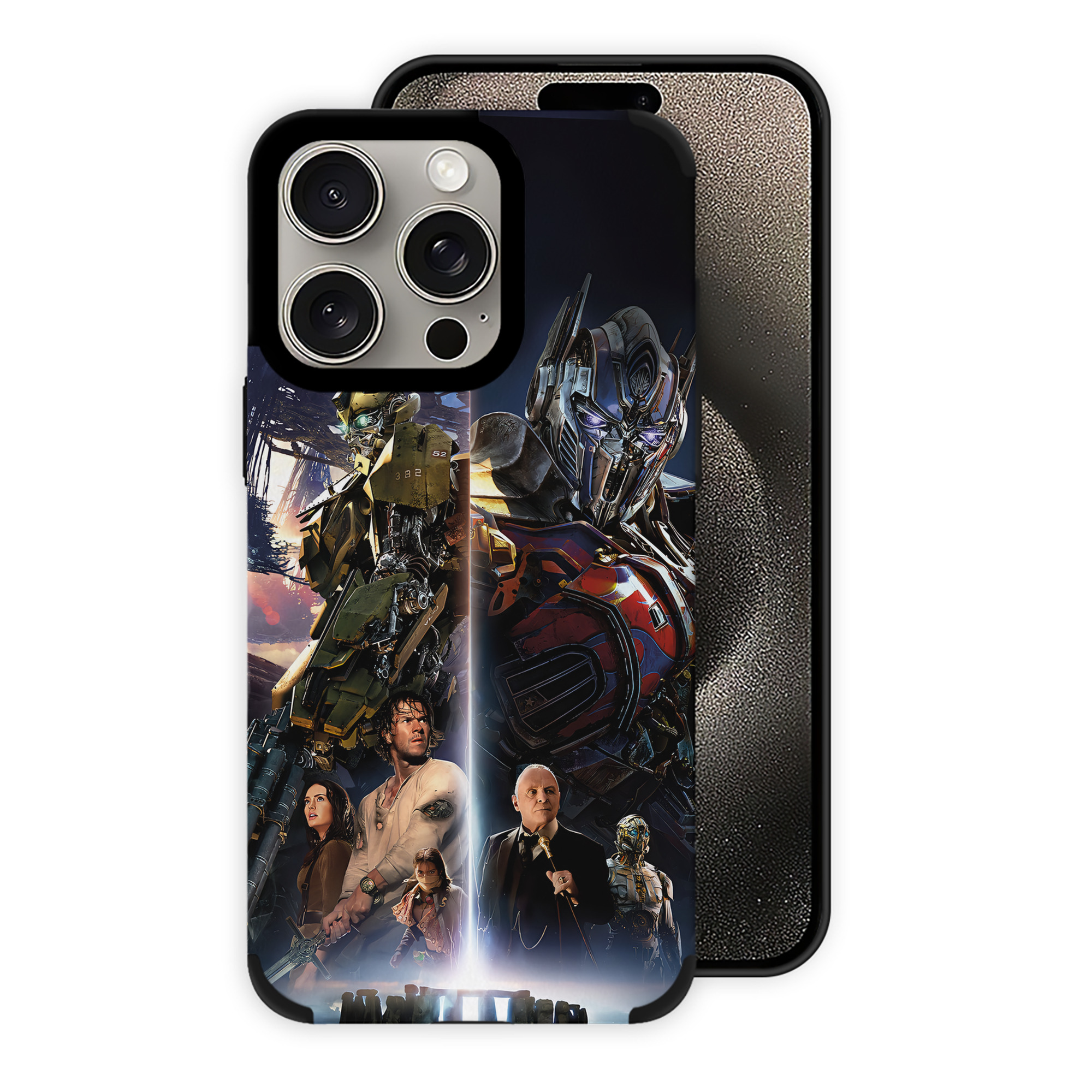 （画像用） Transformers トランスフォーマー 【iPhone15ProMax対応】 PUレザー スマホケース 耐衝撃＆黄変防止