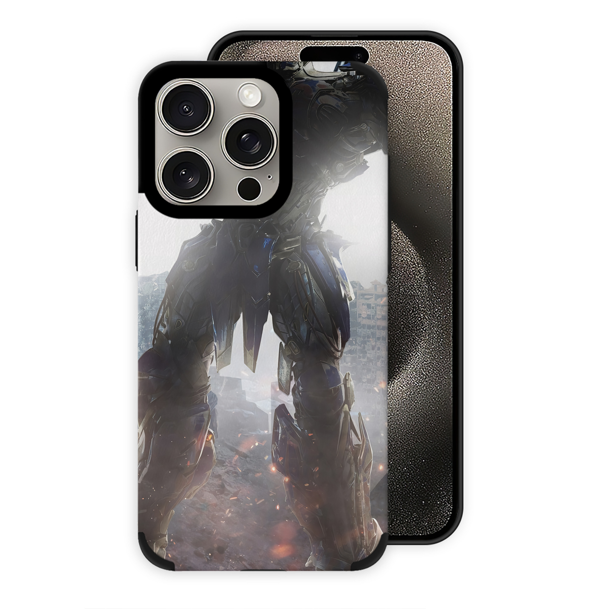 （画像用） Transformers トランスフォーマー 【iPhone15ProMax対応】 PUレザー スマホケース 耐衝撃＆黄変防止