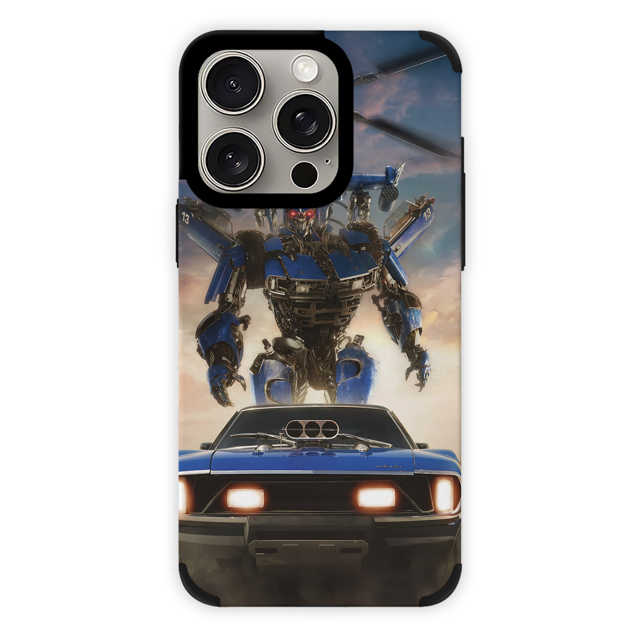 （画像用） Transformers トランスフォーマー 【iPhone15ProMax対応】 PUレザー スマホケース 耐衝撃＆黄変防止