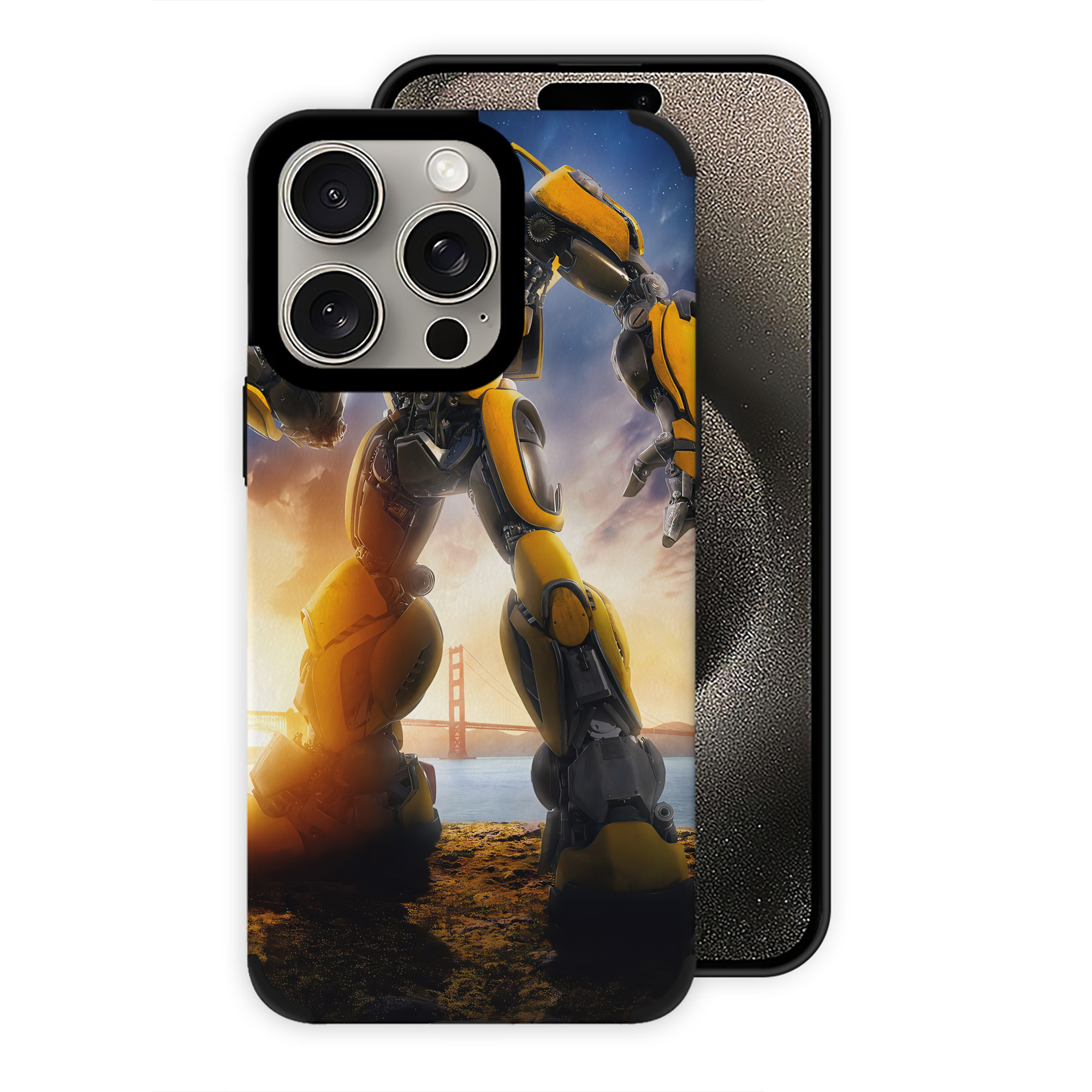 （画像用） Transformers トランスフォーマー 【iPhone15ProMax対応】 PUレザー スマホケース 耐衝撃＆黄変防止