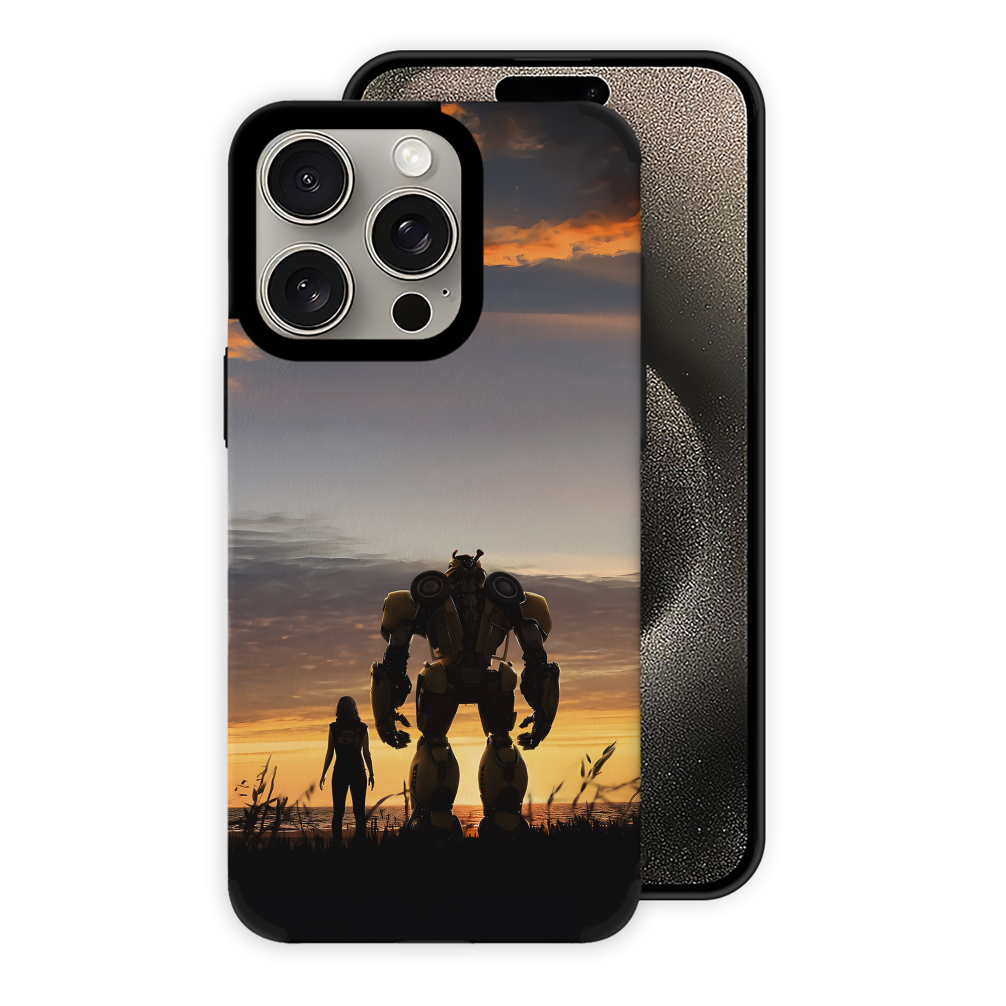 （画像用） Transformers トランスフォーマー 【iPhone15ProMax対応】 PUレザー スマホケース 耐衝撃＆黄変防止