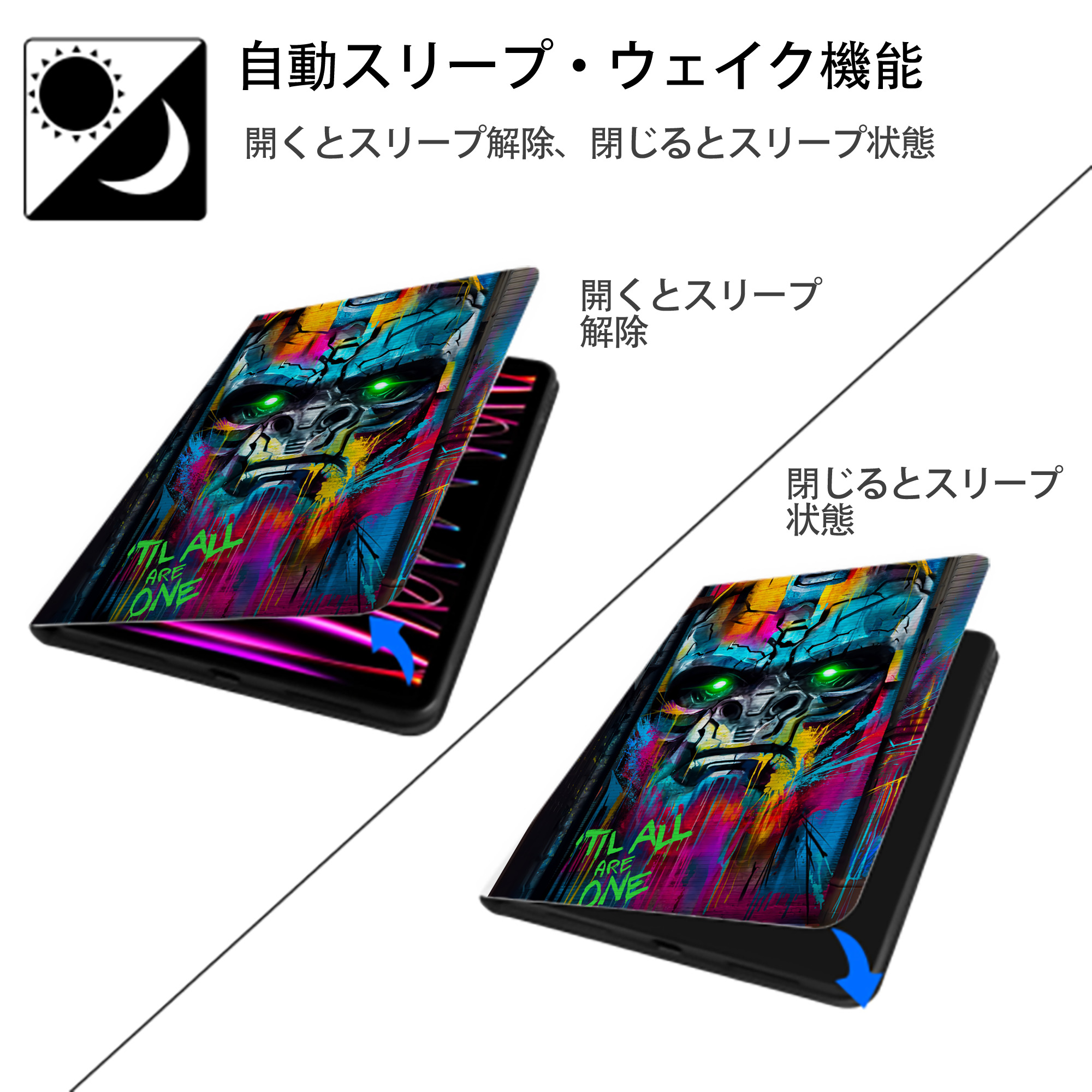 Transformers トランスフォーマー IPad ケース ペン収納付き 三つ折りスタンド PUレザー×シリコン 対応機種9.5/10.5/10.9インチ