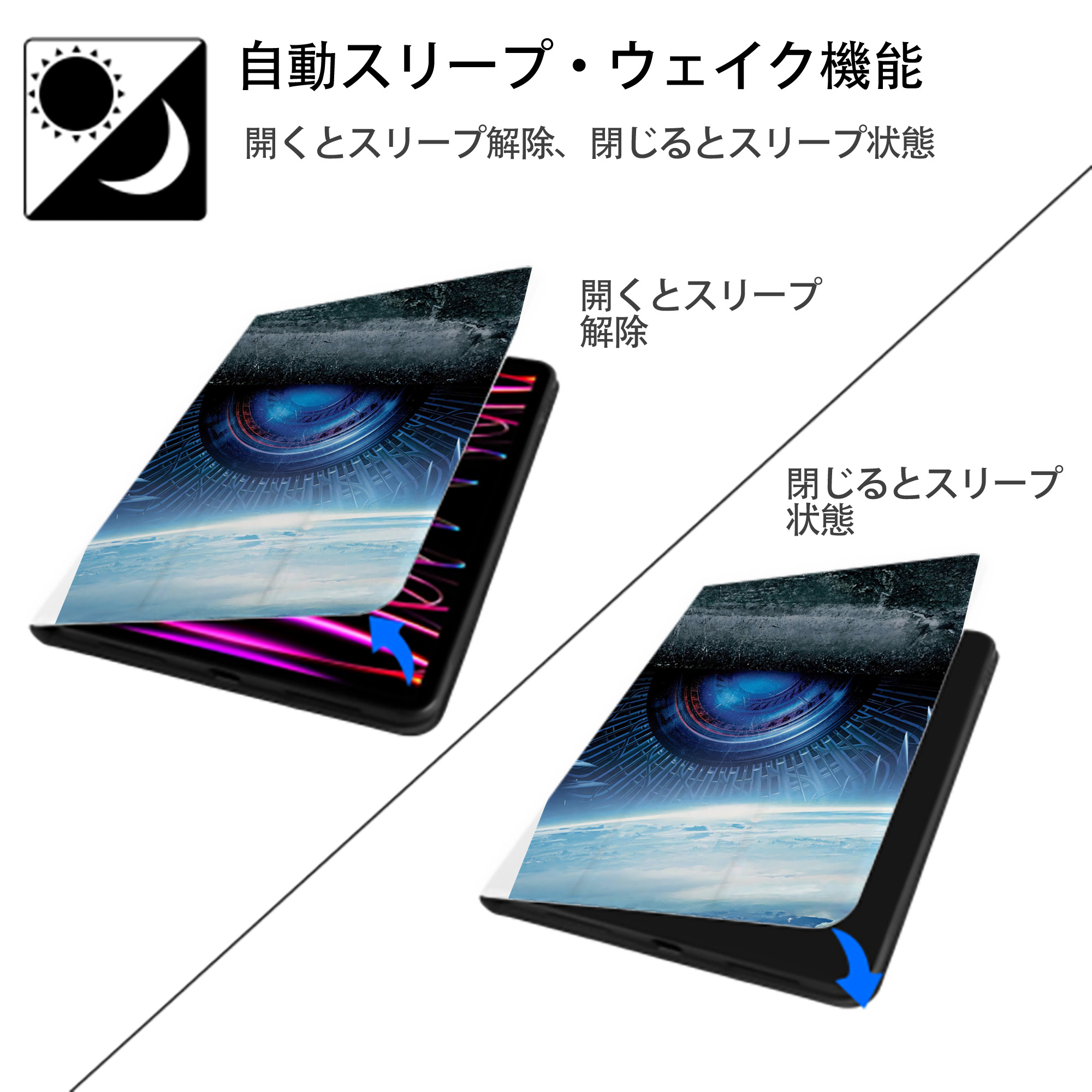 Transformers トランスフォーマー IPad ケース ペン収納付き 三つ折りスタンド PUレザー×シリコン 対応機種9.5/10.5/10.9インチ
