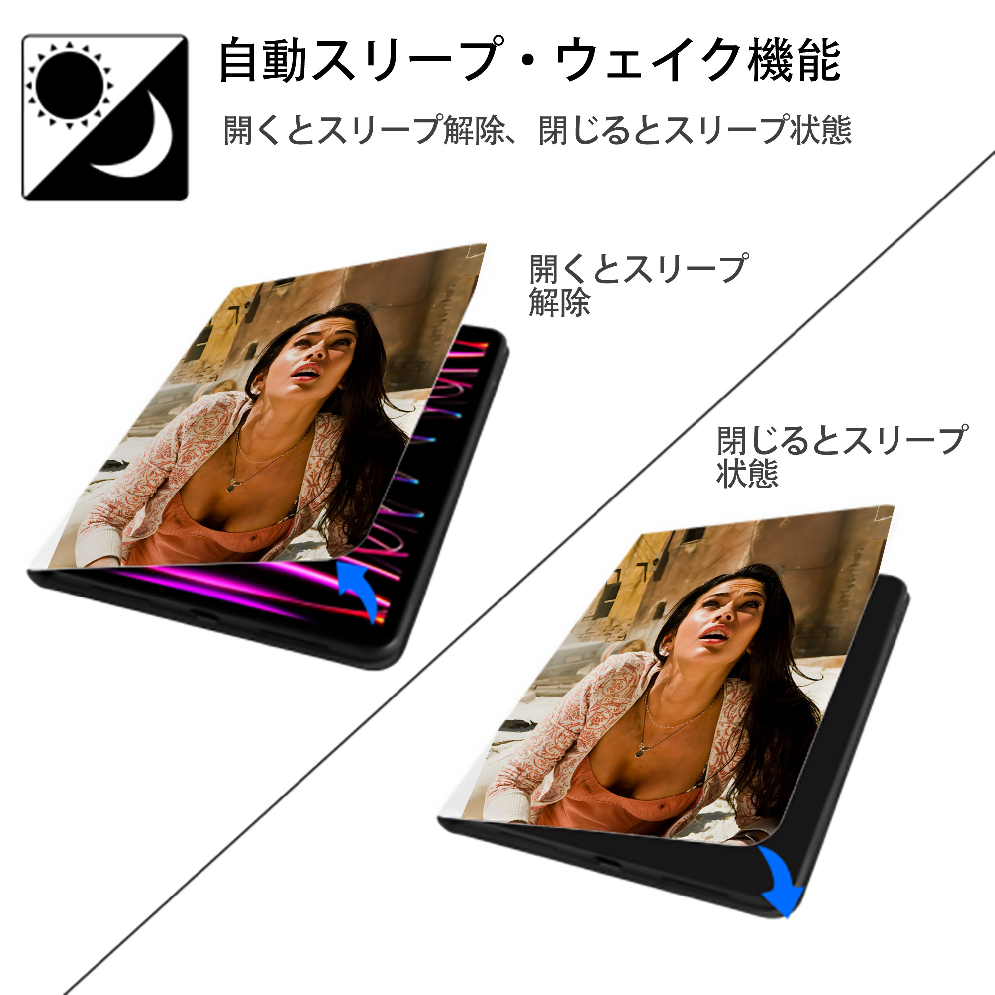 Transformers トランスフォーマー IPad ケース ペン収納付き 三つ折りスタンド PUレザー×シリコン 対応機種9.5/10.5/10.9インチ
