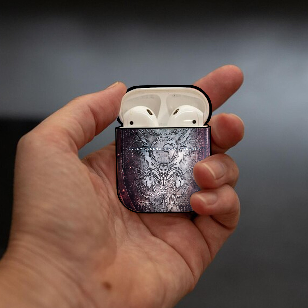 Transformers トランスフォーマー AirPods 第2世代保護ケース ハードシェル ブラック 耐衝撃・防指紋・カラビナ付き