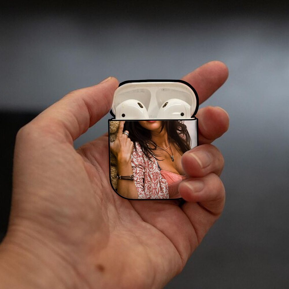 Transformers トランスフォーマー AirPods 第2世代保護ケース ハードシェル ブラック 耐衝撃・防指紋・カラビナ付き