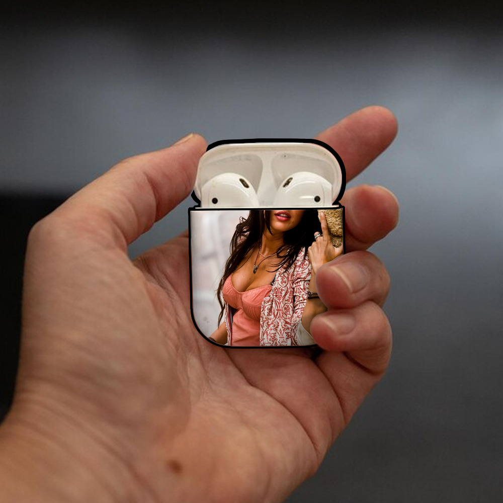 Transformers トランスフォーマー AirPods 第2世代保護ケース ハードシェル ブラック 耐衝撃・防指紋・カラビナ付き