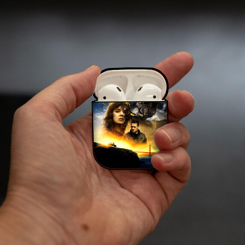 Transformers トランスフォーマー AirPods 第2世代保護ケース ハードシェル ブラック 耐衝撃・防指紋・カラビナ付き