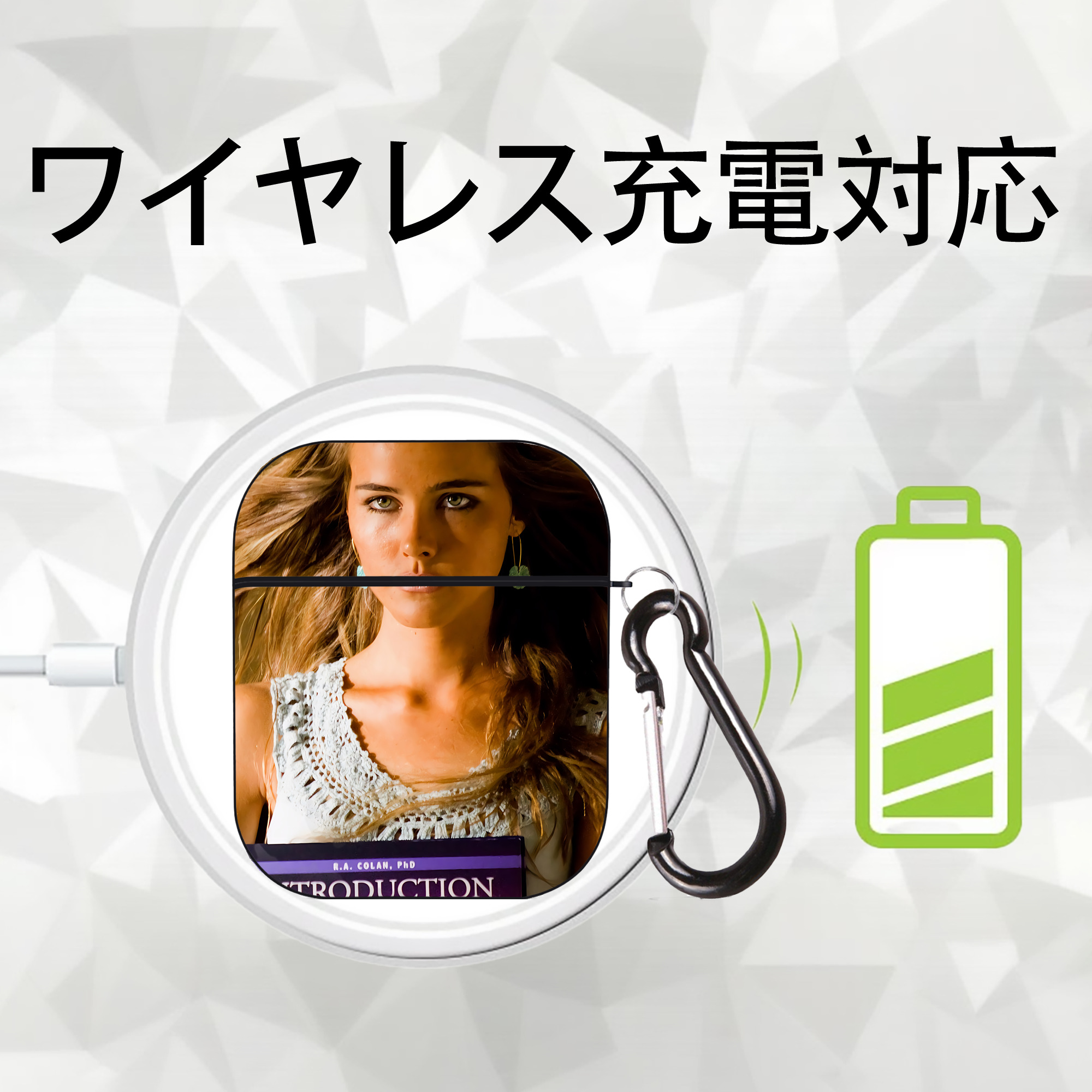 Transformers トランスフォーマー AirPods 第2世代保護ケース ハードシェル ブラック 耐衝撃・防指紋・カラビナ付き