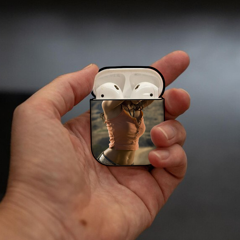 Transformers トランスフォーマー AirPods 第2世代保護ケース ハードシェル ブラック 耐衝撃・防指紋・カラビナ付き