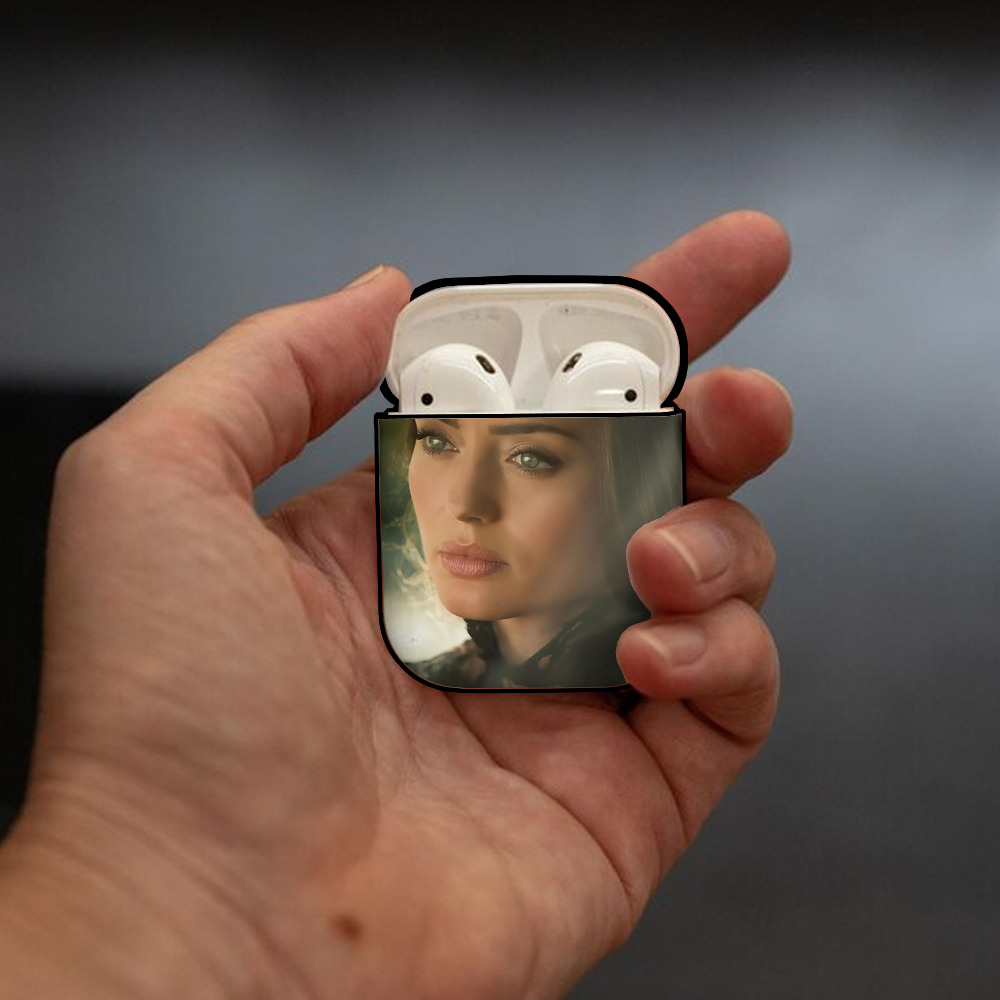Transformers トランスフォーマー AirPods 第2世代保護ケース ハードシェル ブラック 耐衝撃・防指紋・カラビナ付き