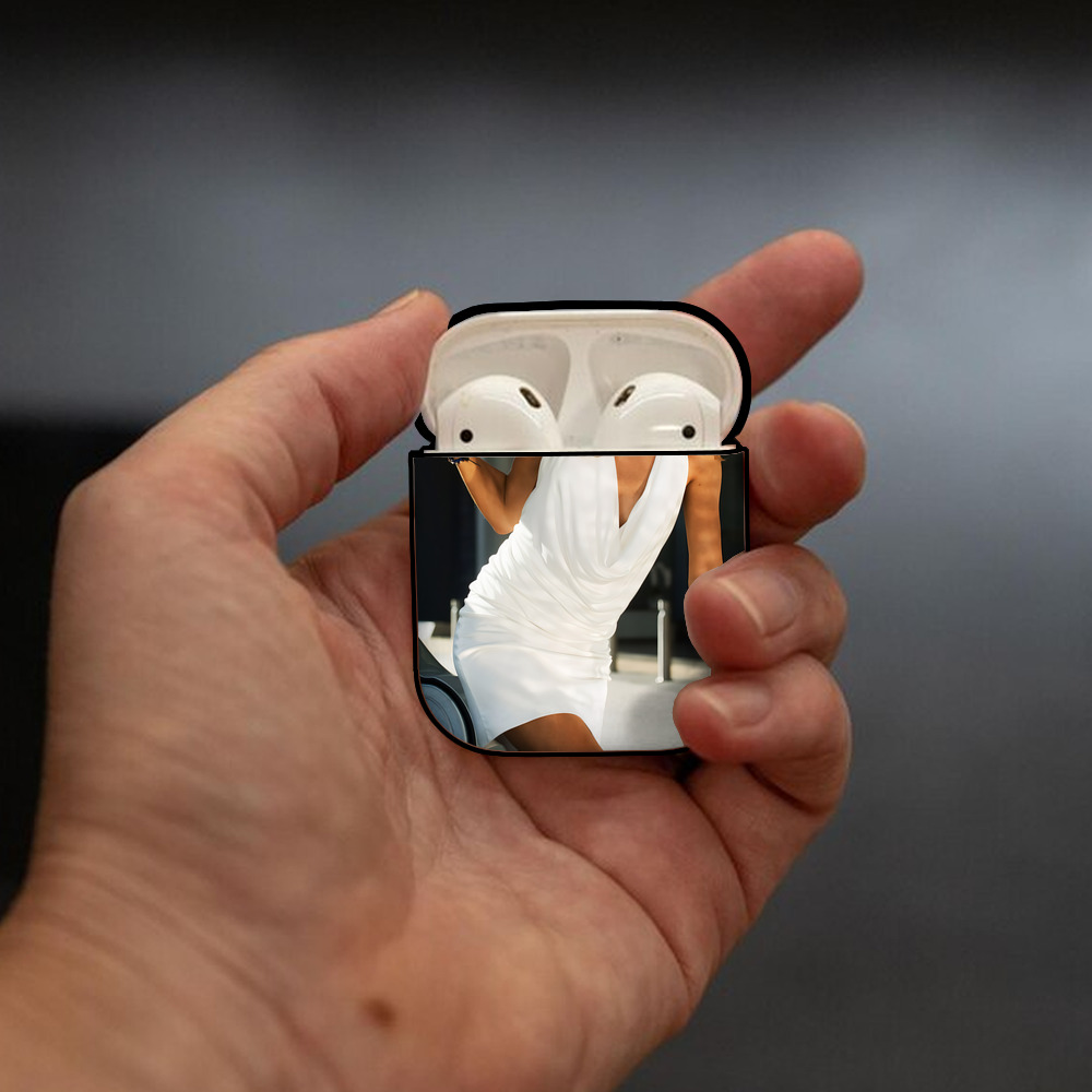 Transformers トランスフォーマー AirPods 第2世代保護ケース ハードシェル ブラック 耐衝撃・防指紋・カラビナ付き