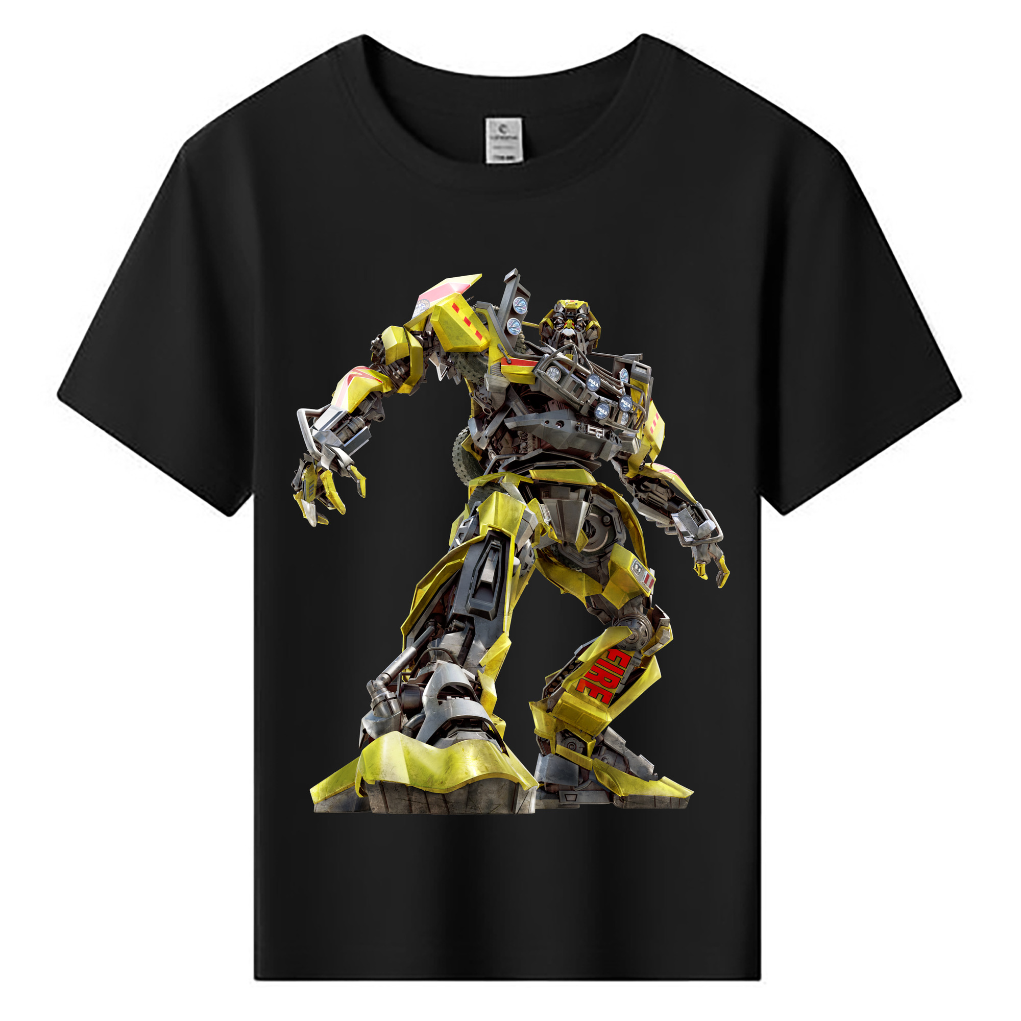 （画像用）  綿100％キッズTシャツ（フロントプリント）