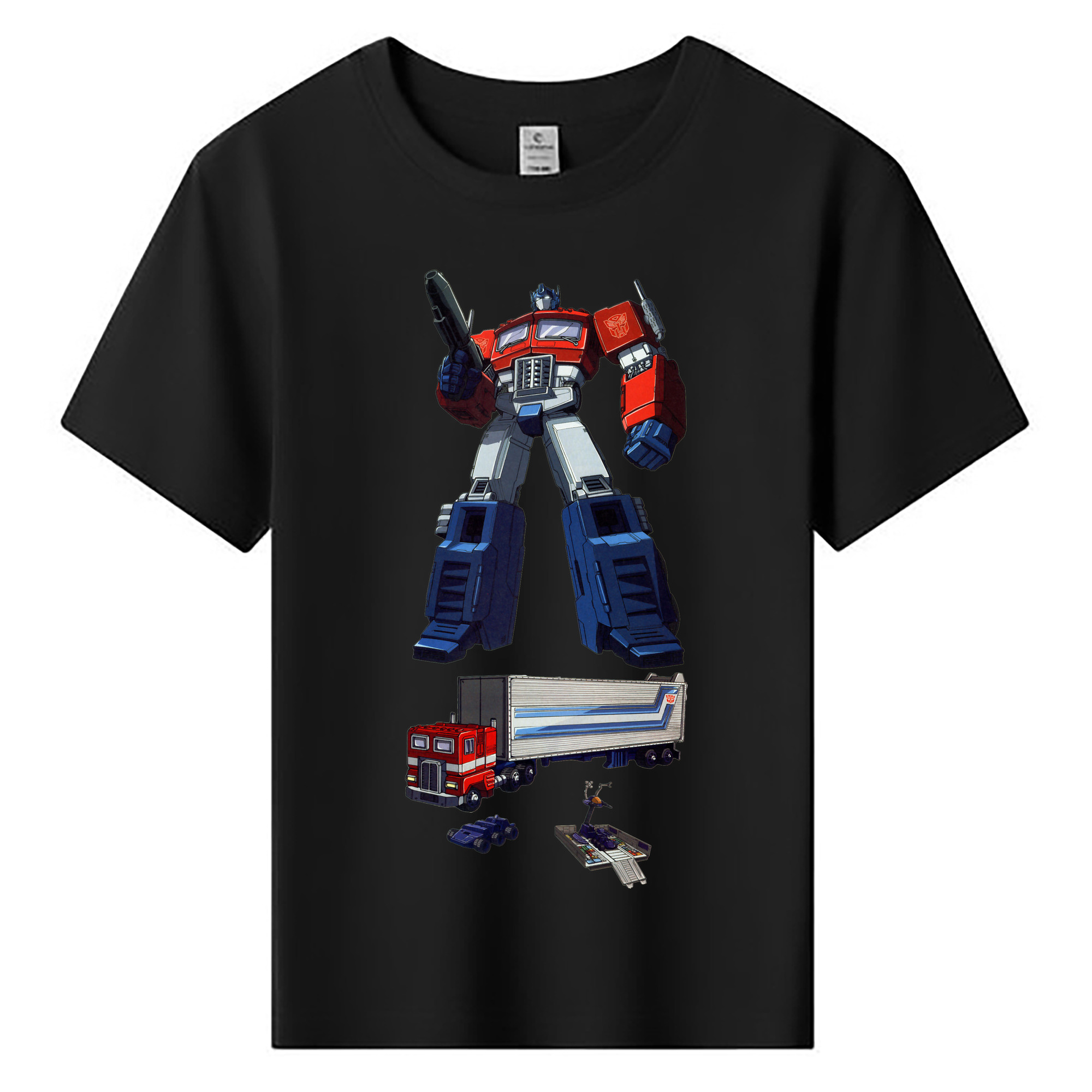 （画像用）  綿100％キッズTシャツ（フロントプリント）