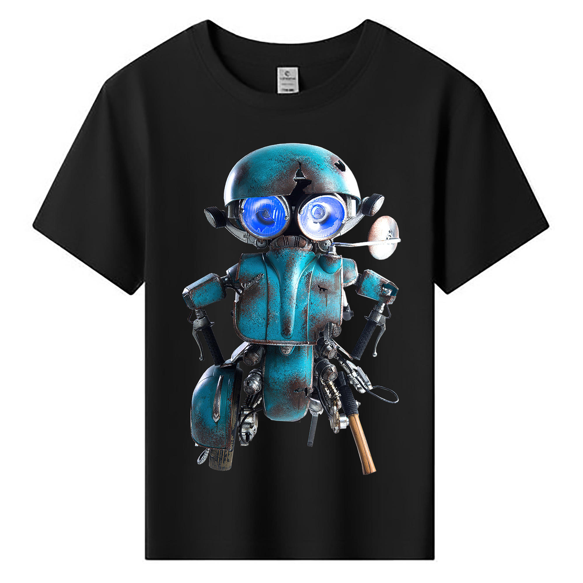 （画像用）  綿100％キッズTシャツ（フロントプリント）