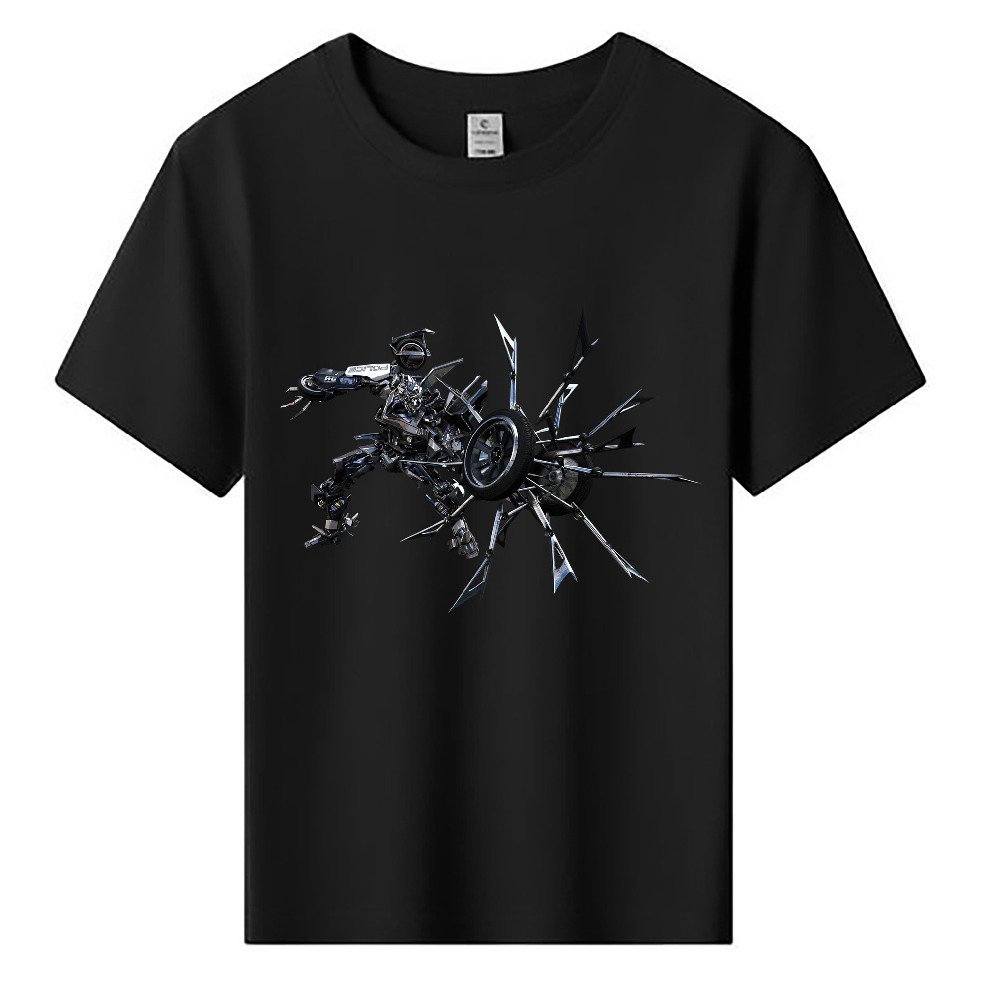 （画像用）  綿100％キッズTシャツ（フロントプリント）
