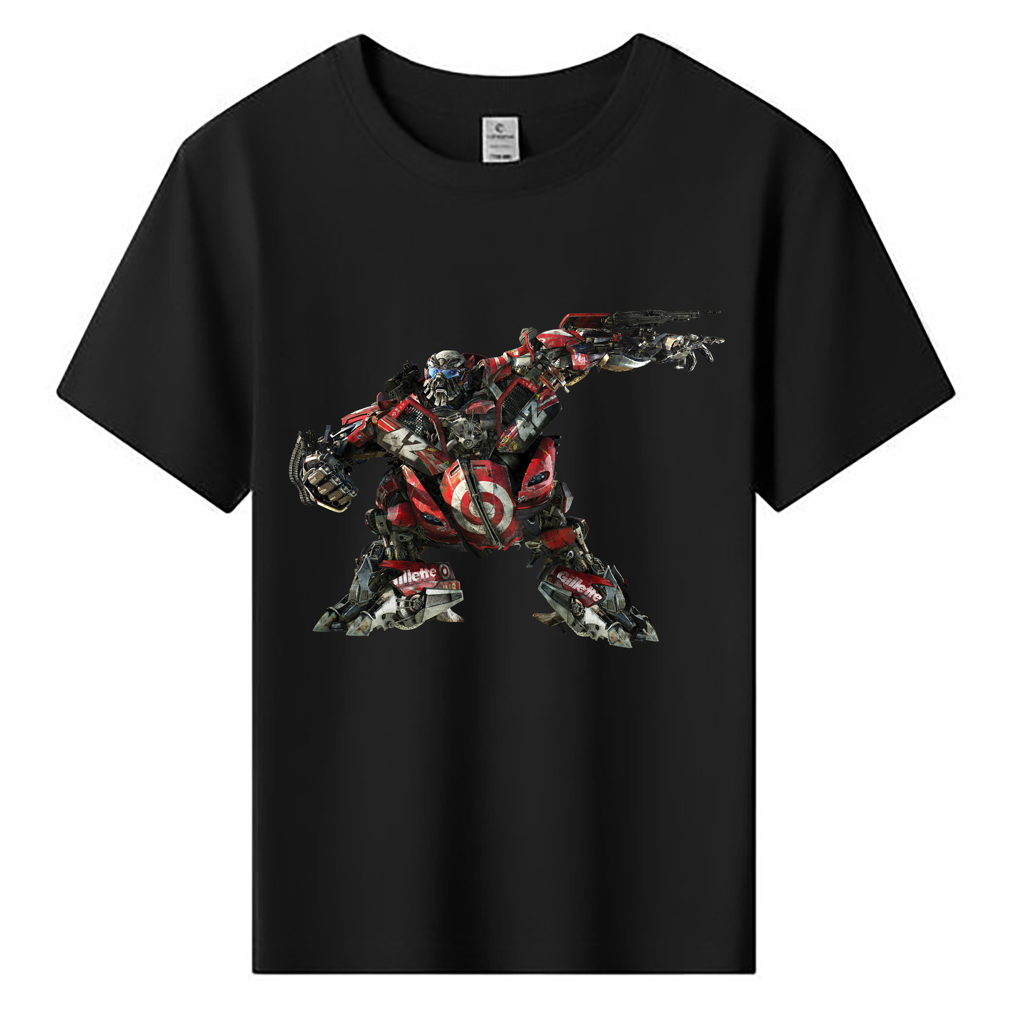 （画像用）  綿100％キッズTシャツ（フロントプリント）