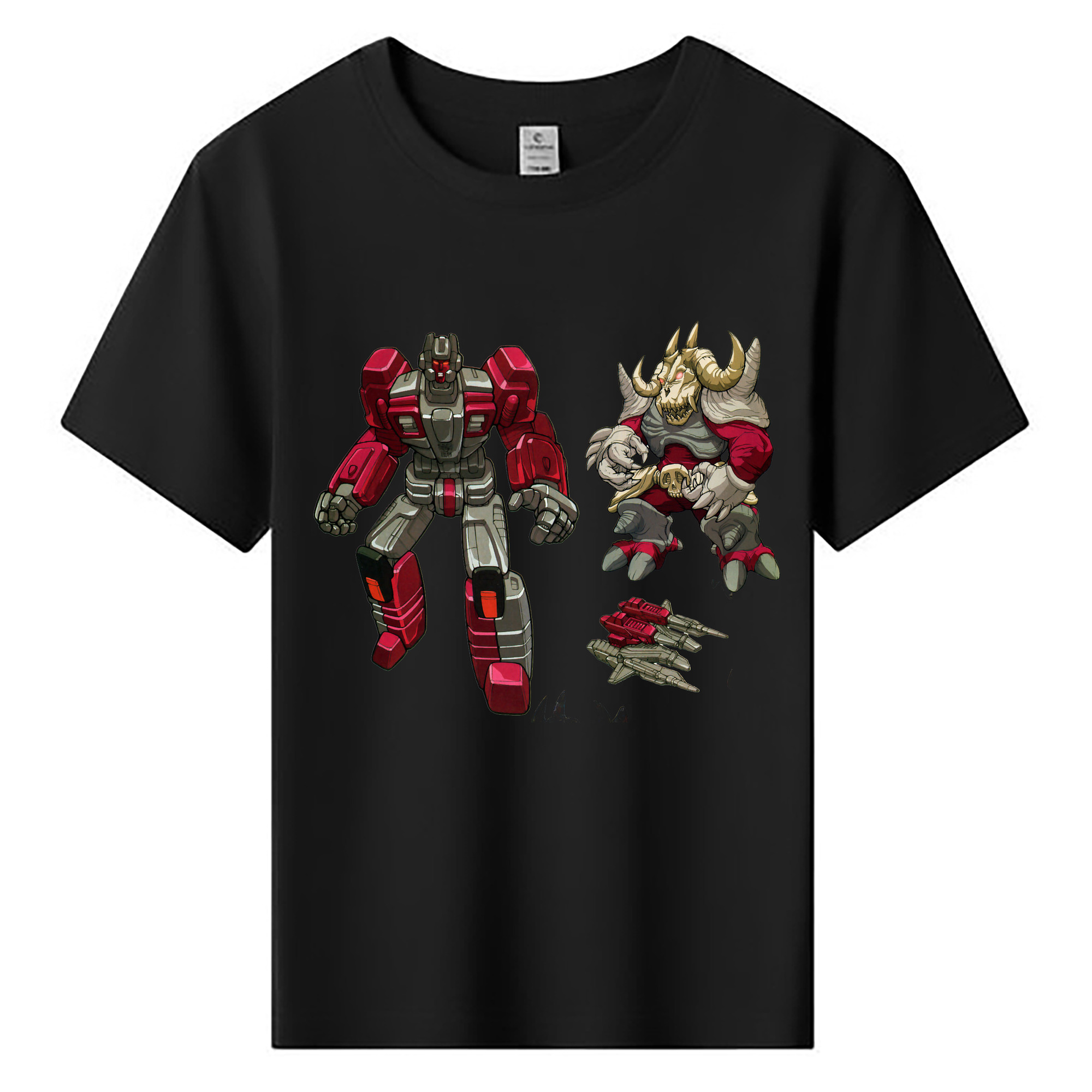 （画像用）  綿100％キッズTシャツ（フロントプリント）