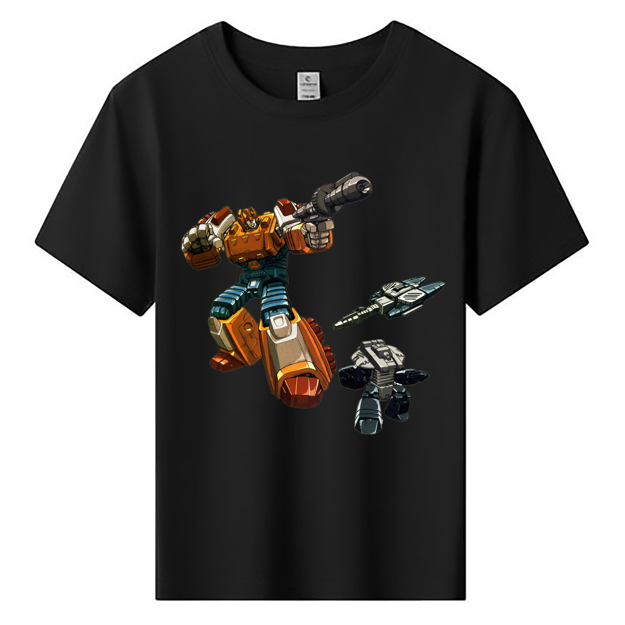 （画像用）  綿100％キッズTシャツ（フロントプリント）
