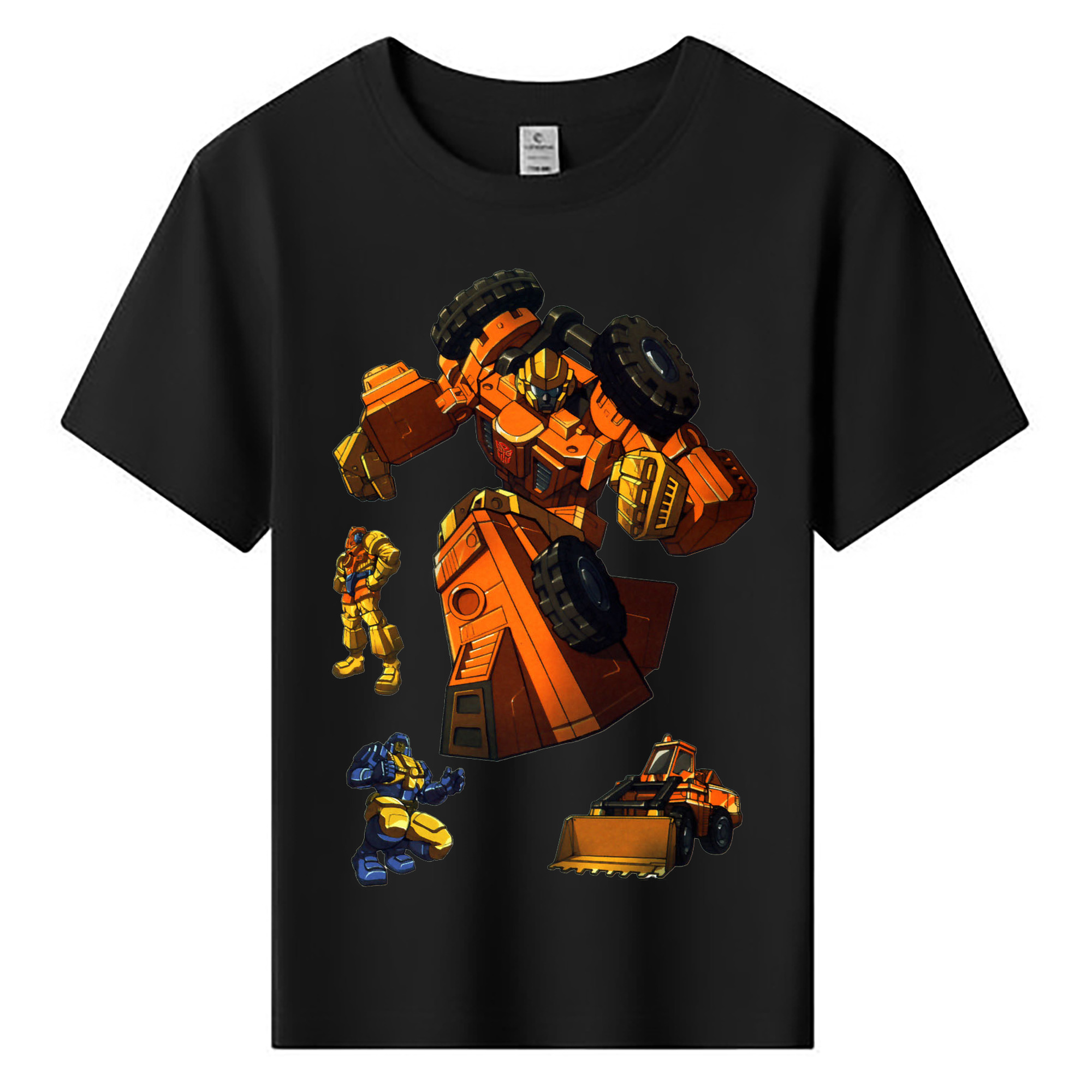 （画像用）  綿100％キッズTシャツ（フロントプリント）