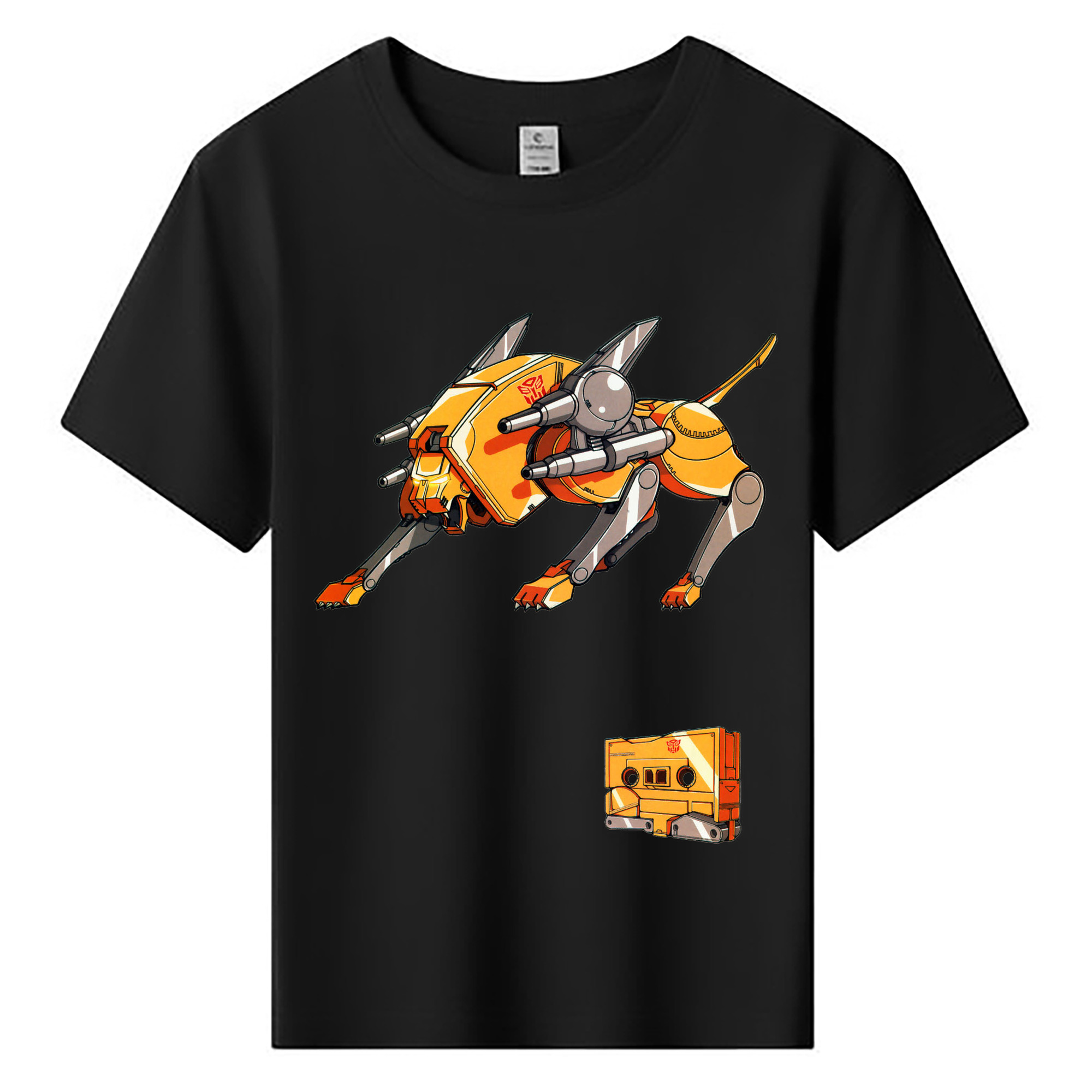 （画像用）  綿100％キッズTシャツ（フロントプリント）