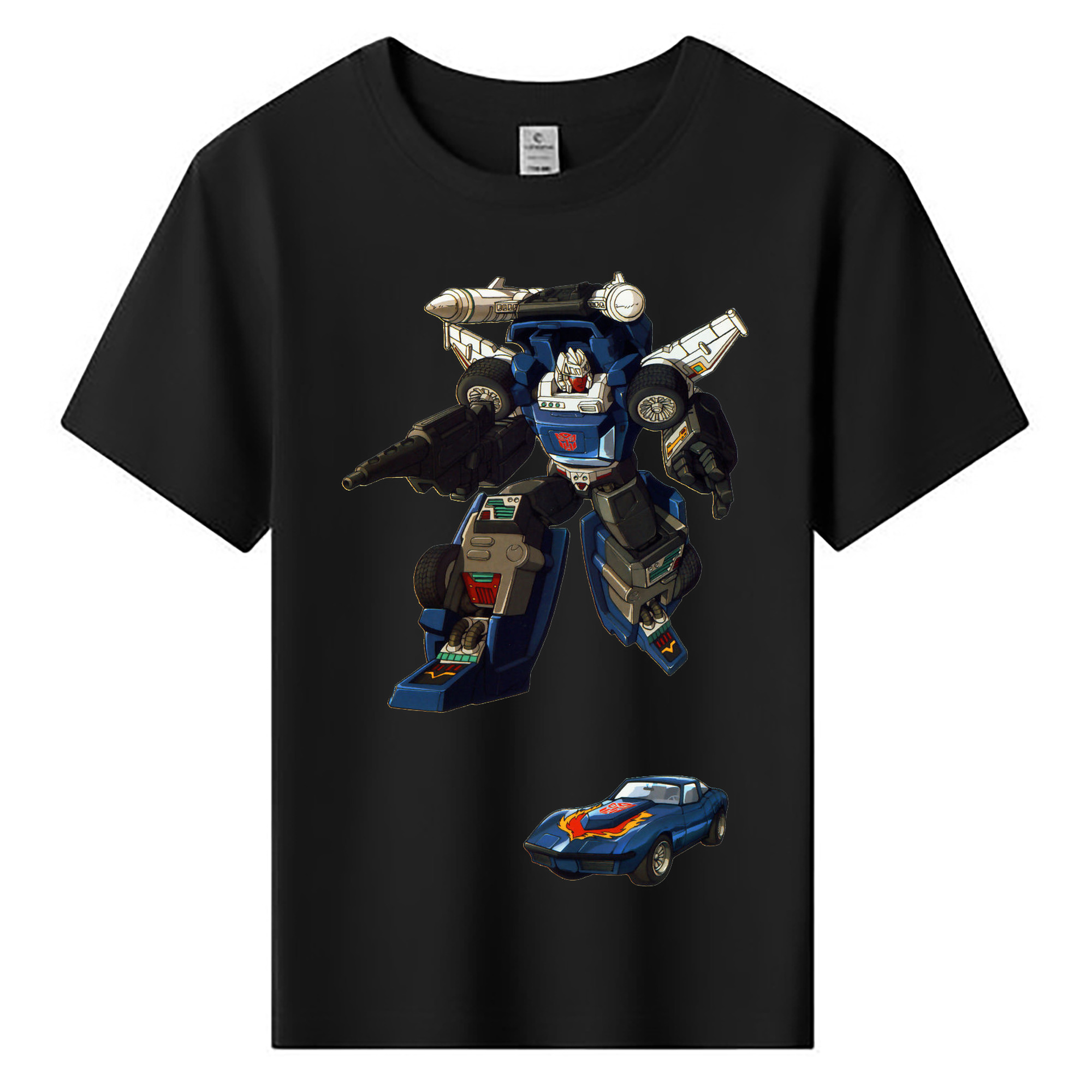 （画像用）  綿100％キッズTシャツ（フロントプリント）
