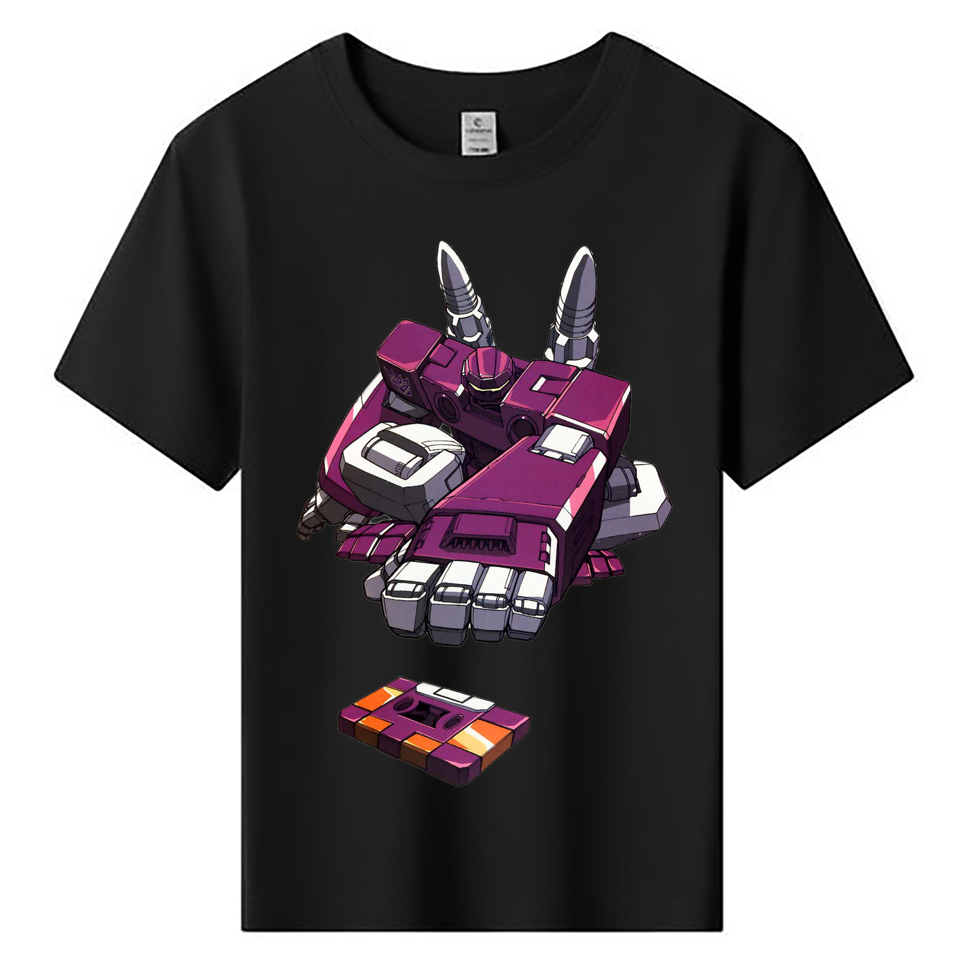 （画像用）  綿100％キッズTシャツ（フロントプリント）