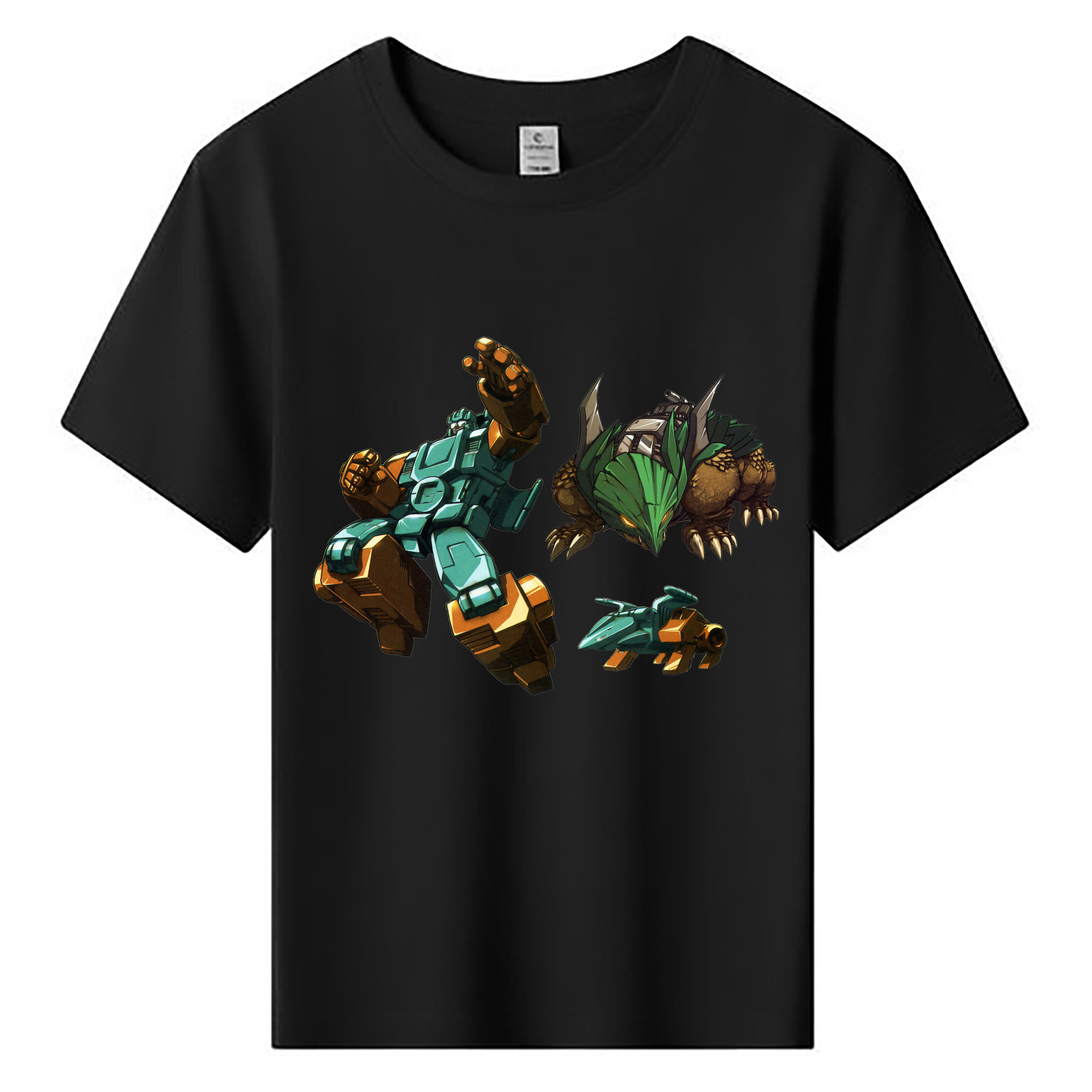 （画像用）  綿100％キッズTシャツ（フロントプリント）