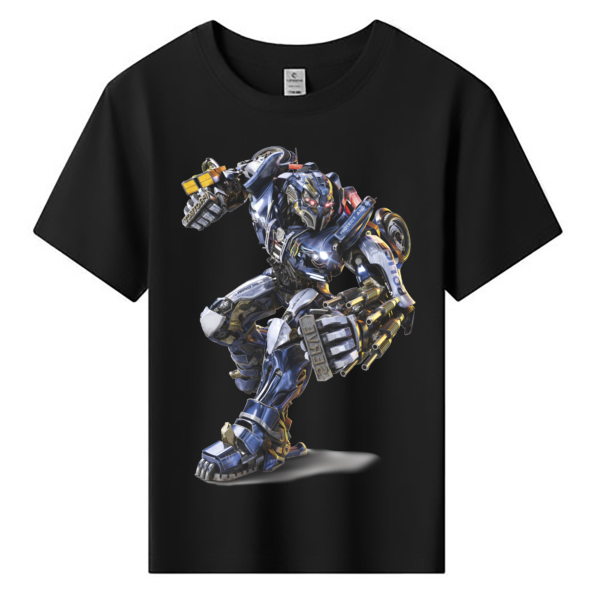 （画像用）  綿100％キッズTシャツ（フロントプリント）