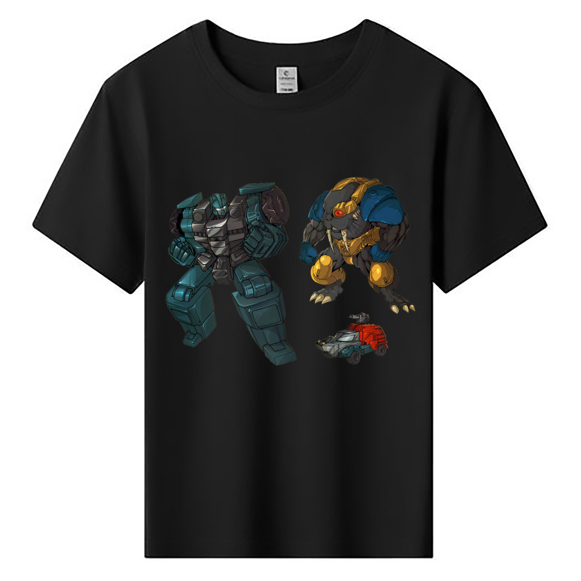（画像用）  綿100％キッズTシャツ（フロントプリント）