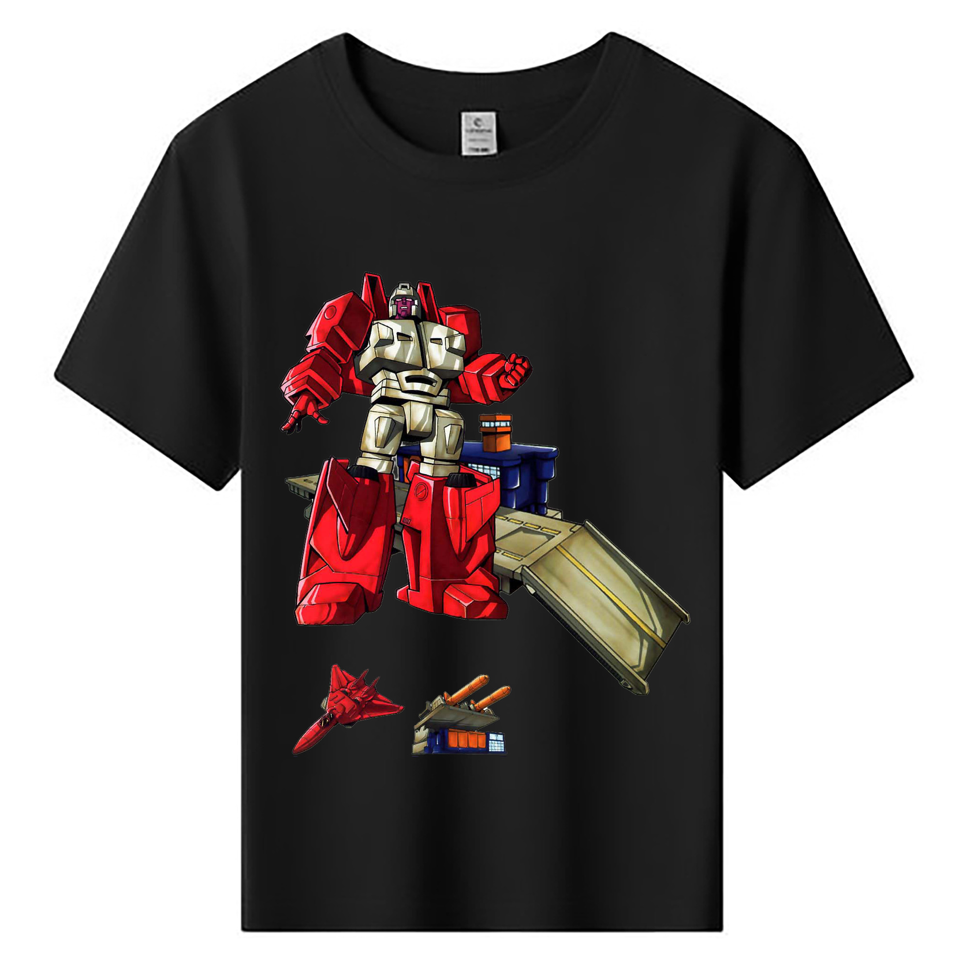 （画像用）  綿100％キッズTシャツ（フロントプリント）