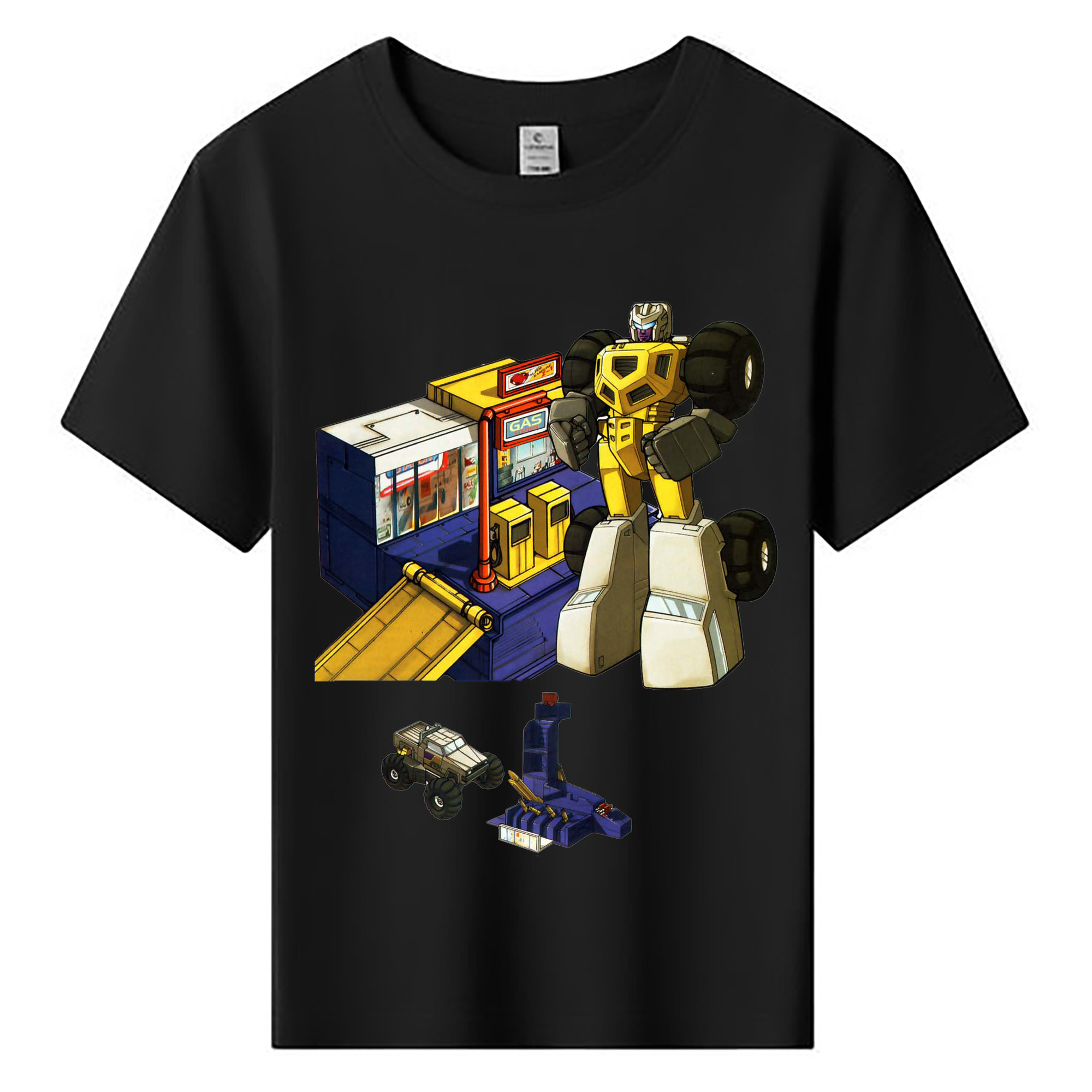 （画像用）  綿100％キッズTシャツ（フロントプリント）