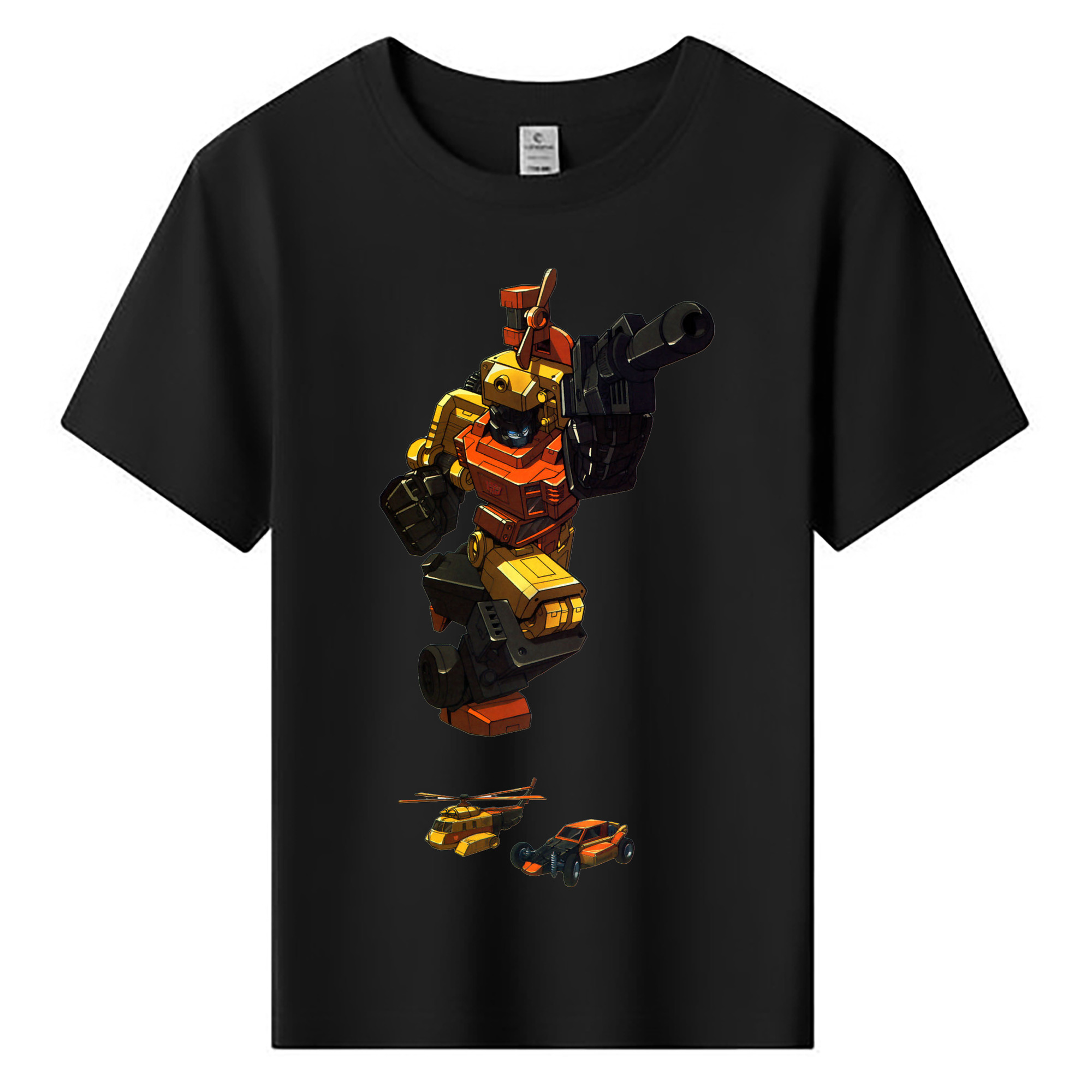 （画像用）  綿100％キッズTシャツ（フロントプリント）