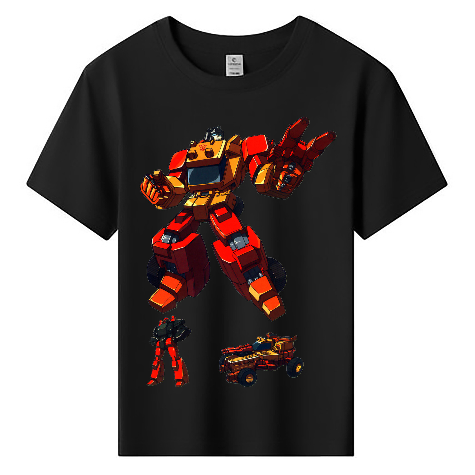 （画像用）  綿100％キッズTシャツ（フロントプリント）